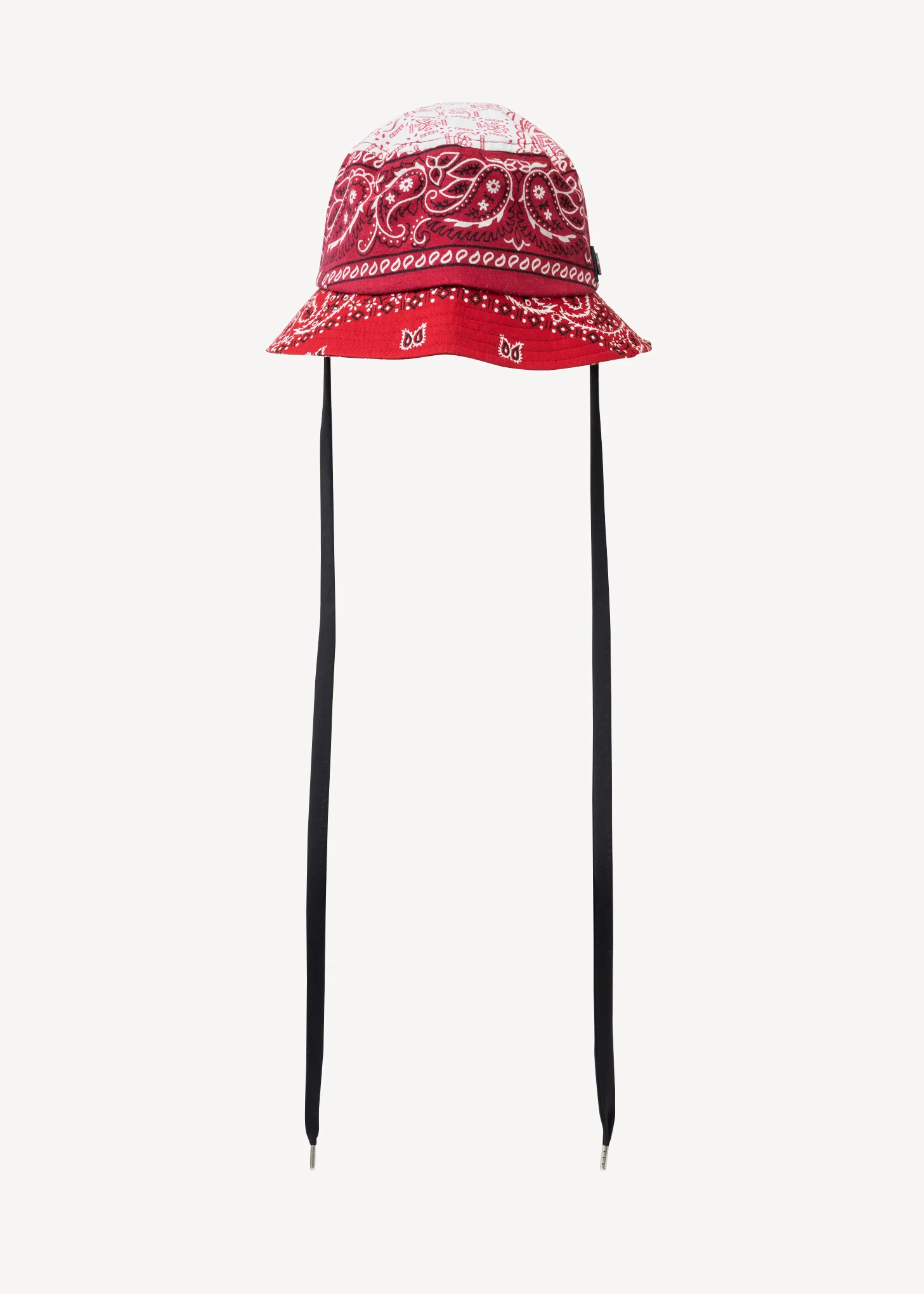 Red BANDANA BUCKET HAT - Image 2