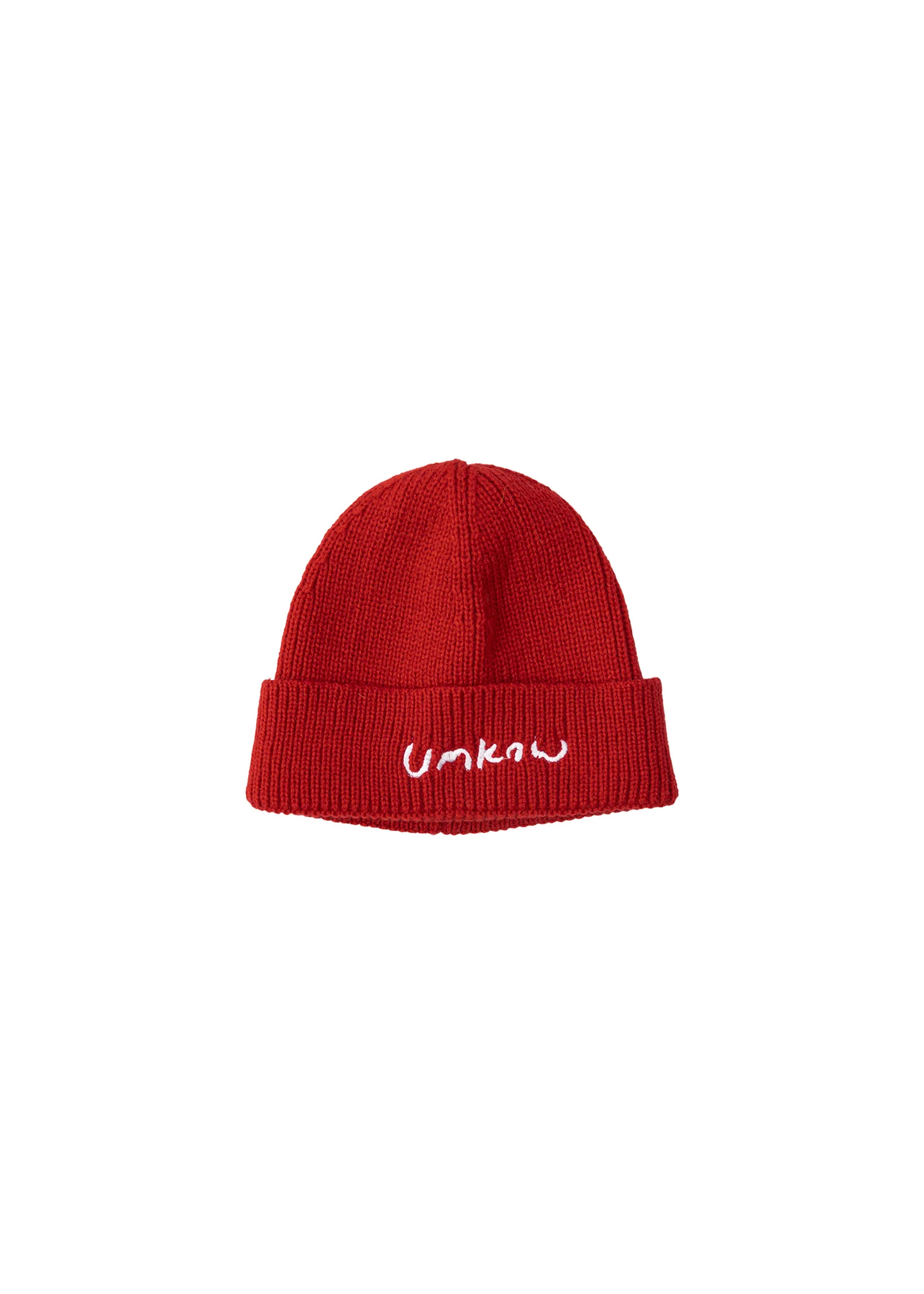 Red Basic Logo Beanie - Preorder