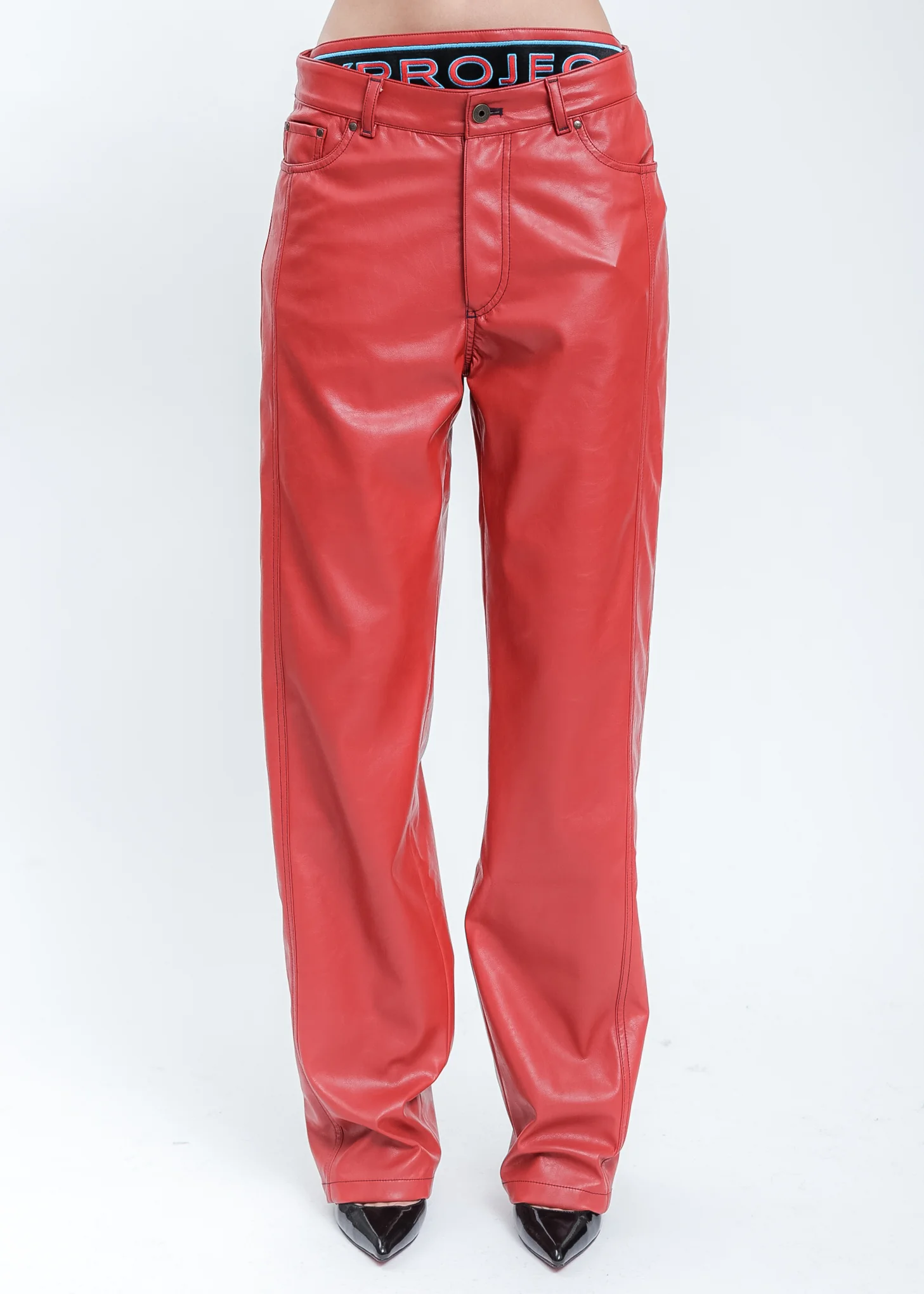 Red Boxer Pants