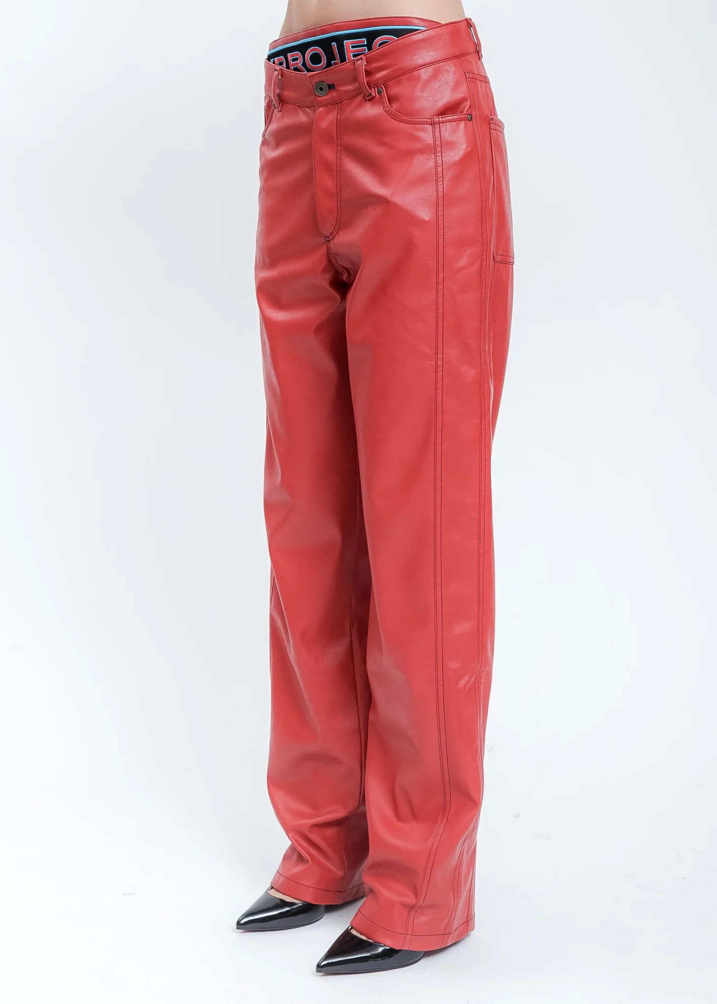 Red Boxer Pants - Image 2