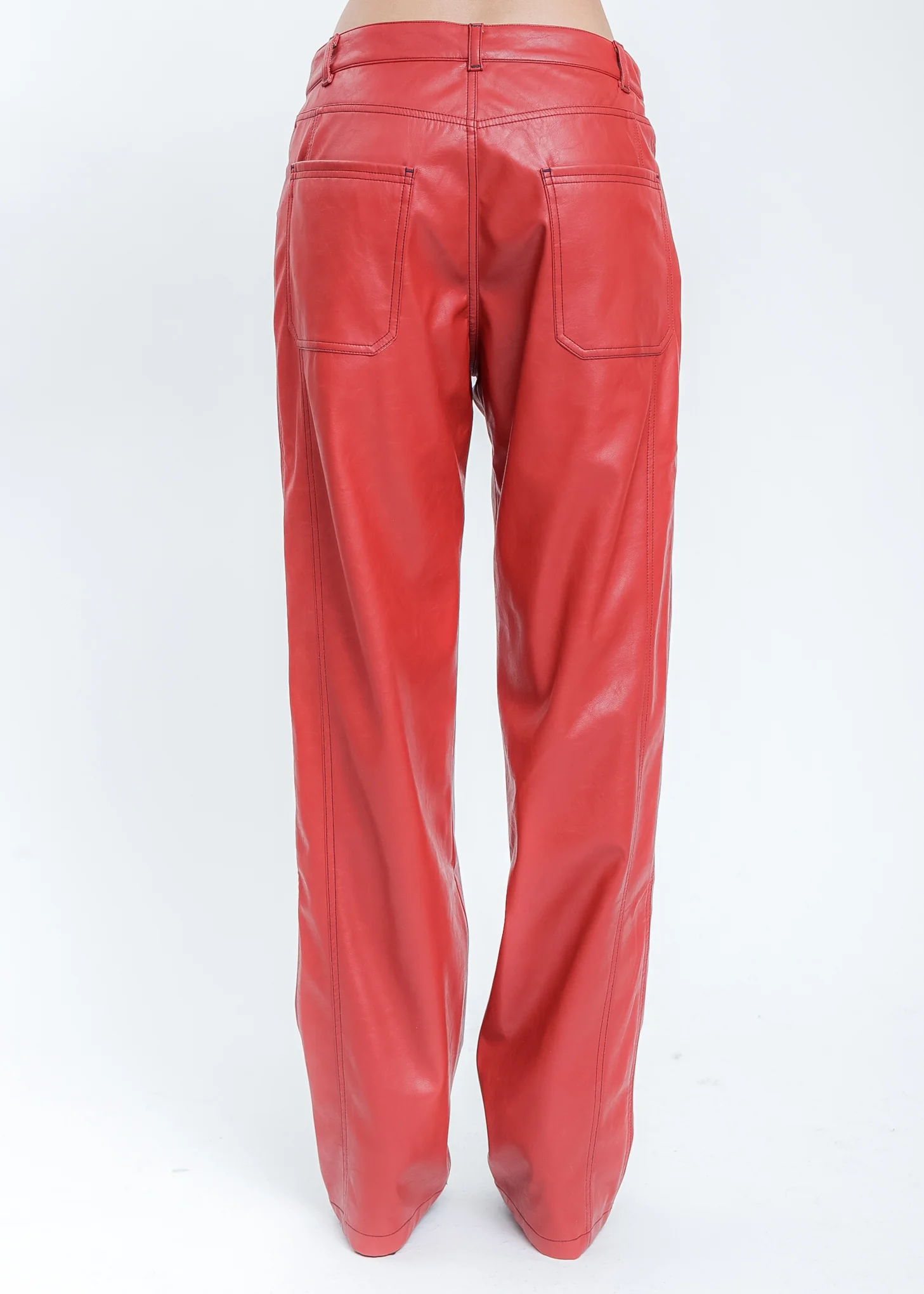 Red Boxer Pants - Image 3