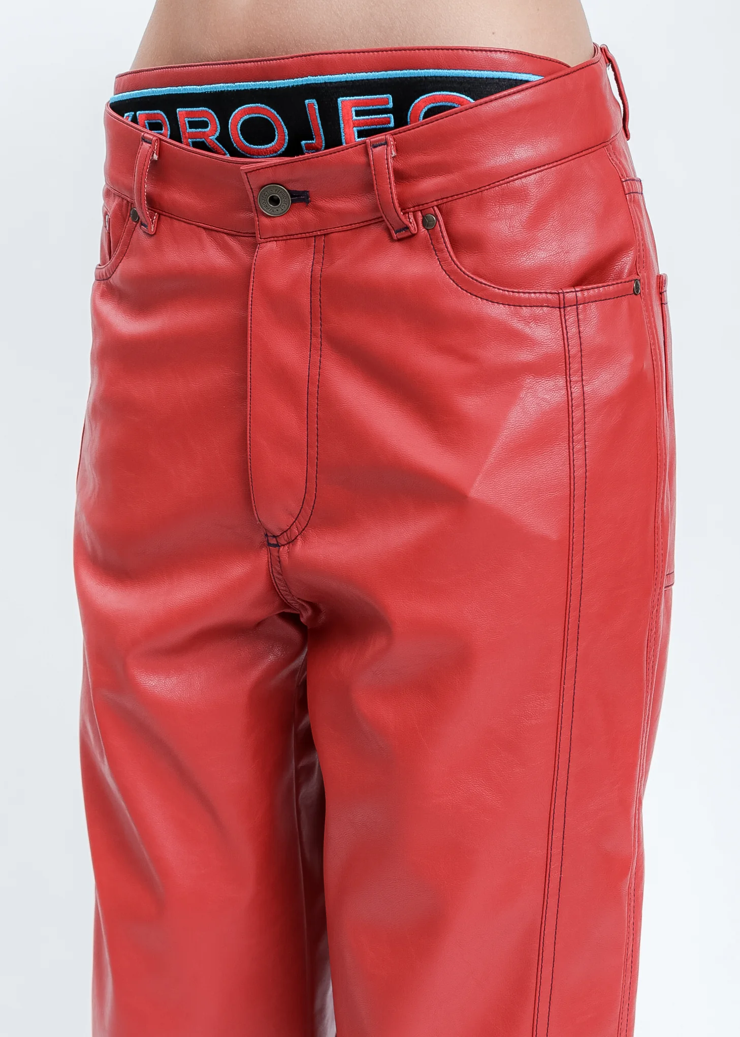 Red Boxer Pants - Image 4