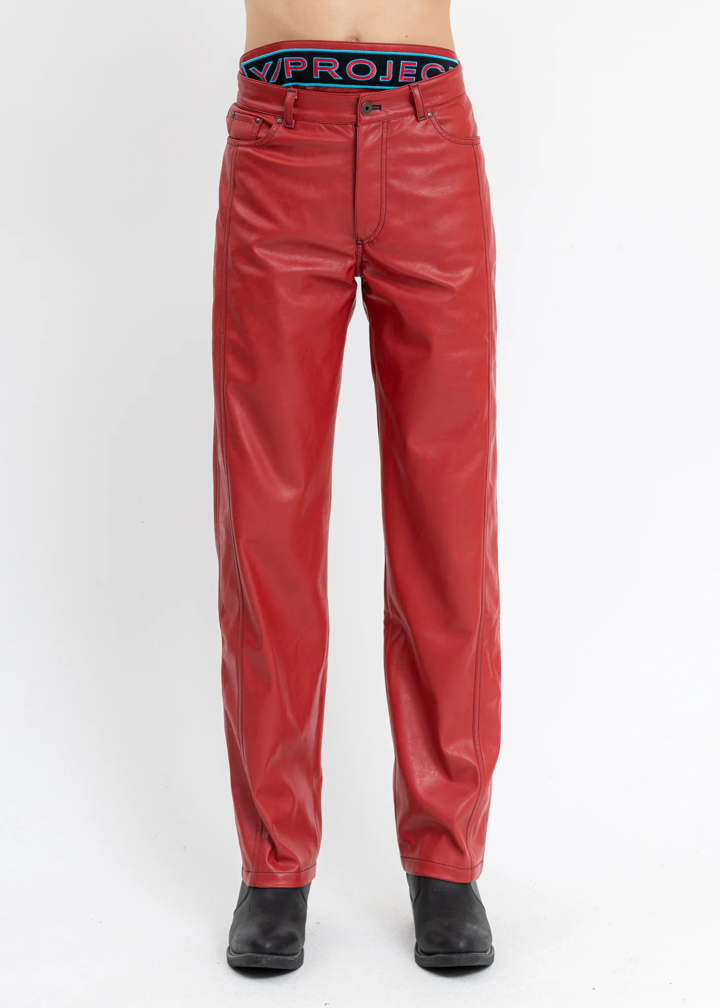 Red Boxer Pants