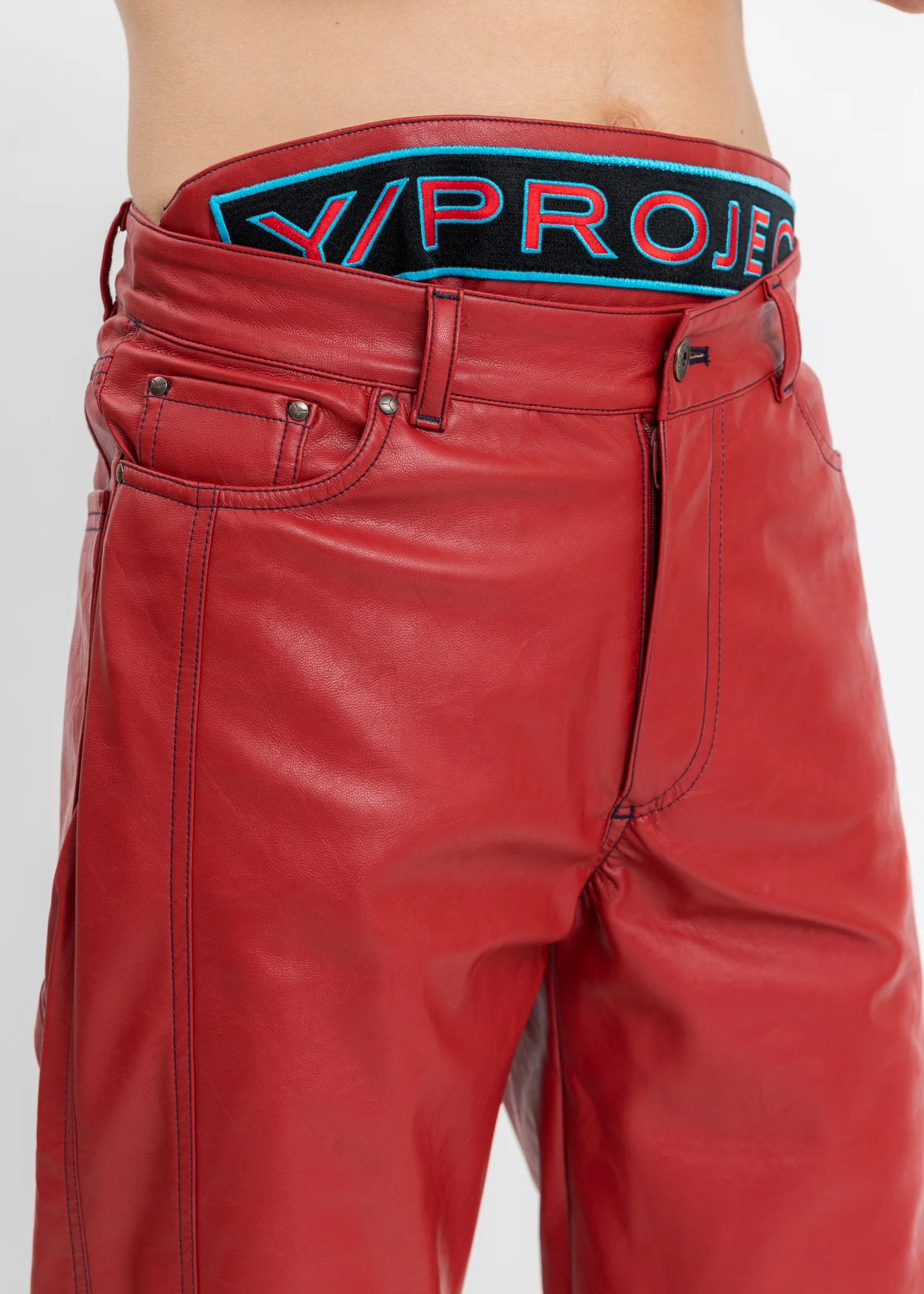 Red Boxer Pants - Image 4