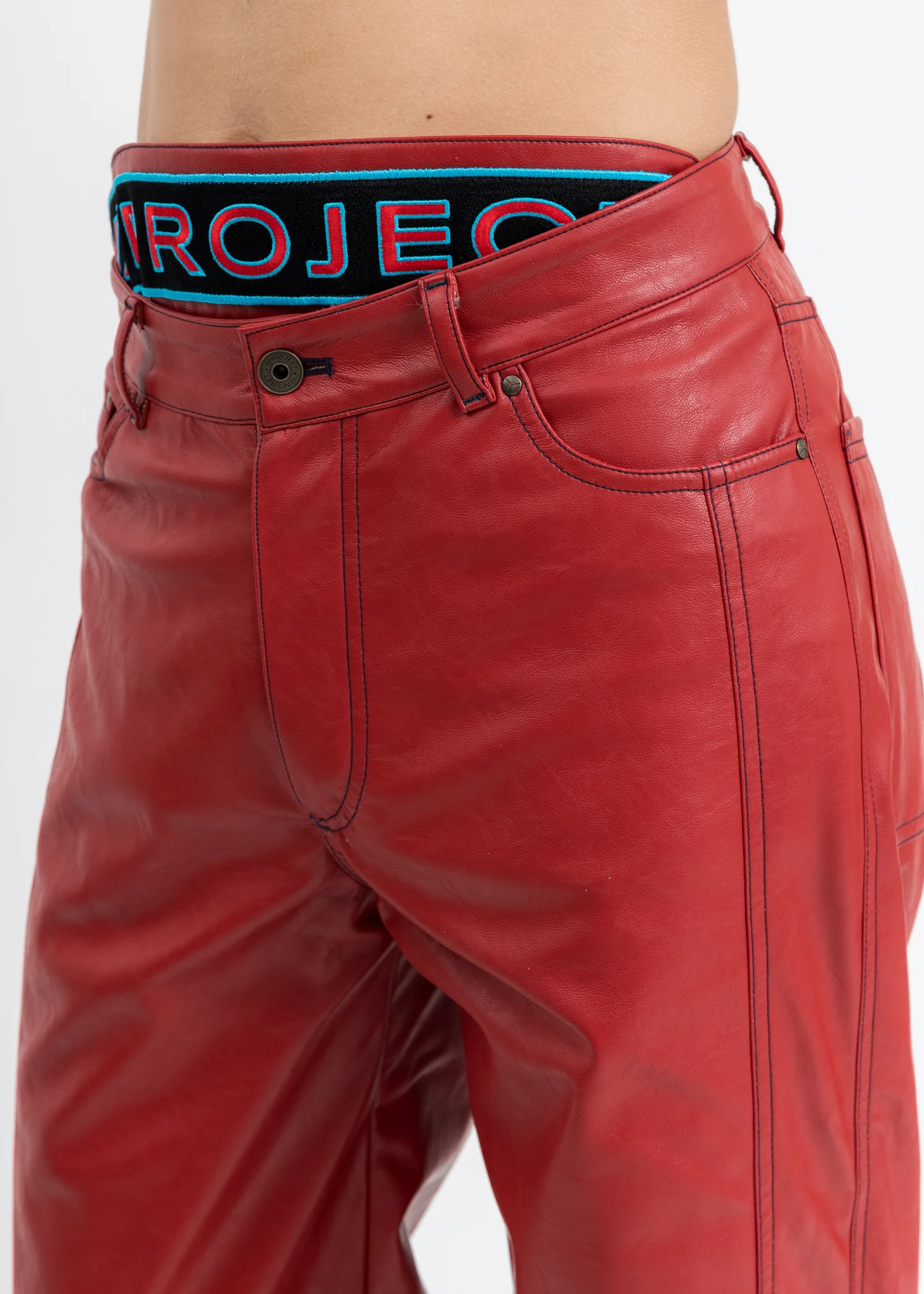 Red Boxer Pants - Image 5