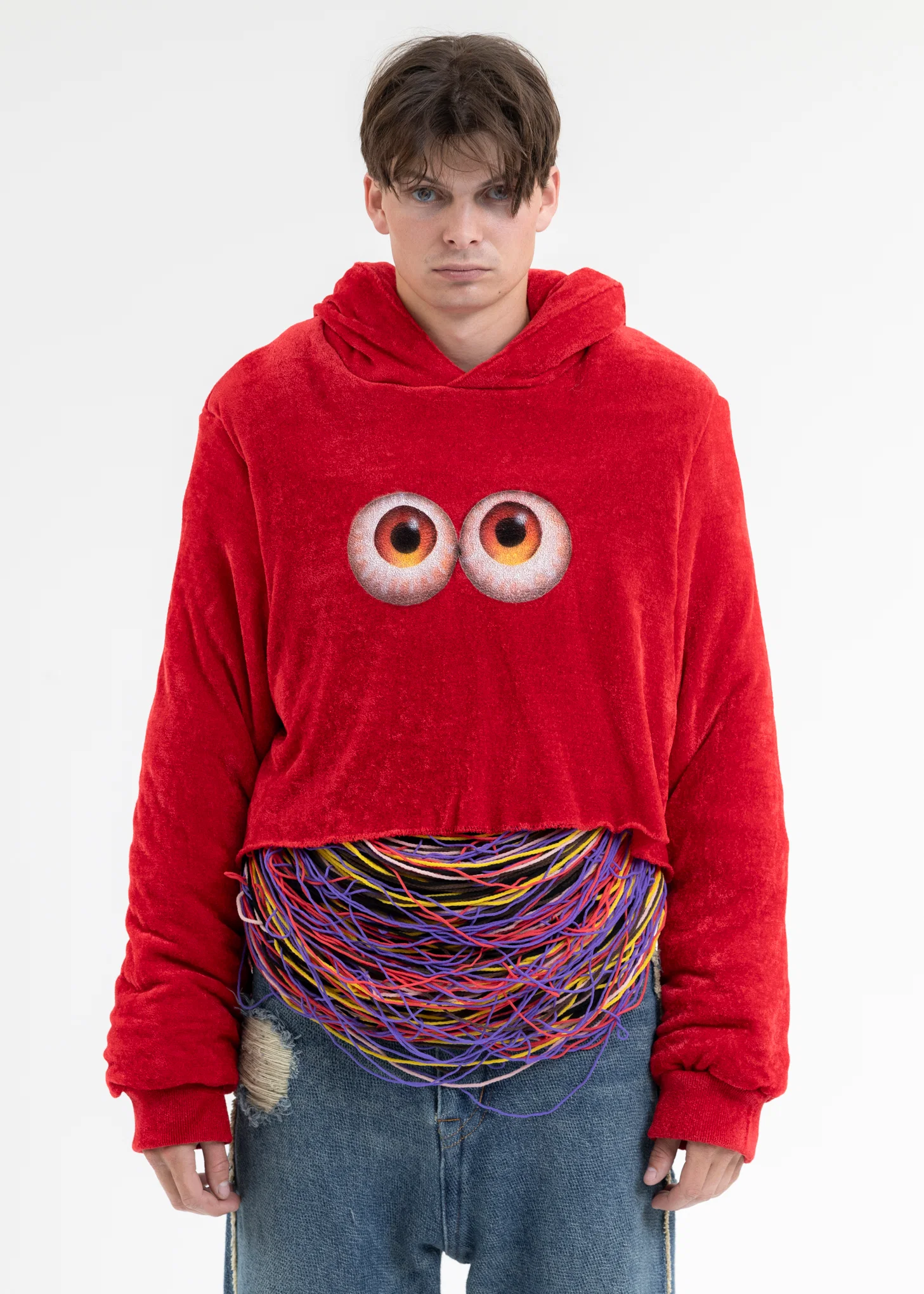 RED BURST HOODIE