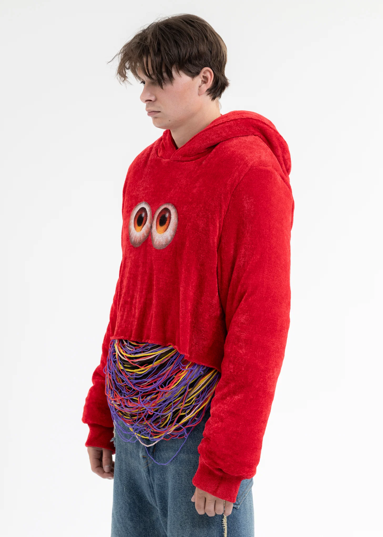 RED BURST HOODIE - Image 3