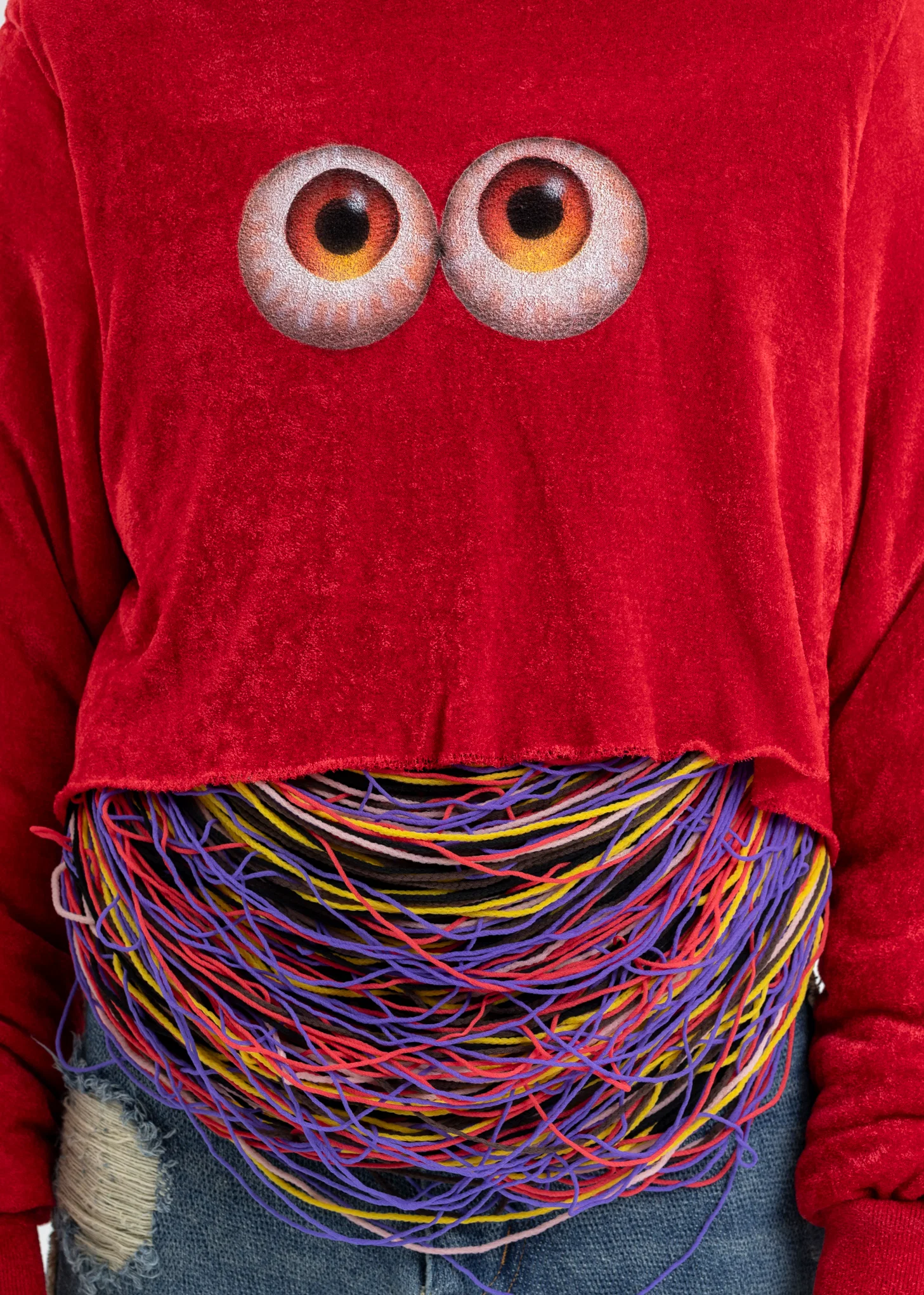 RED BURST HOODIE - Image 5