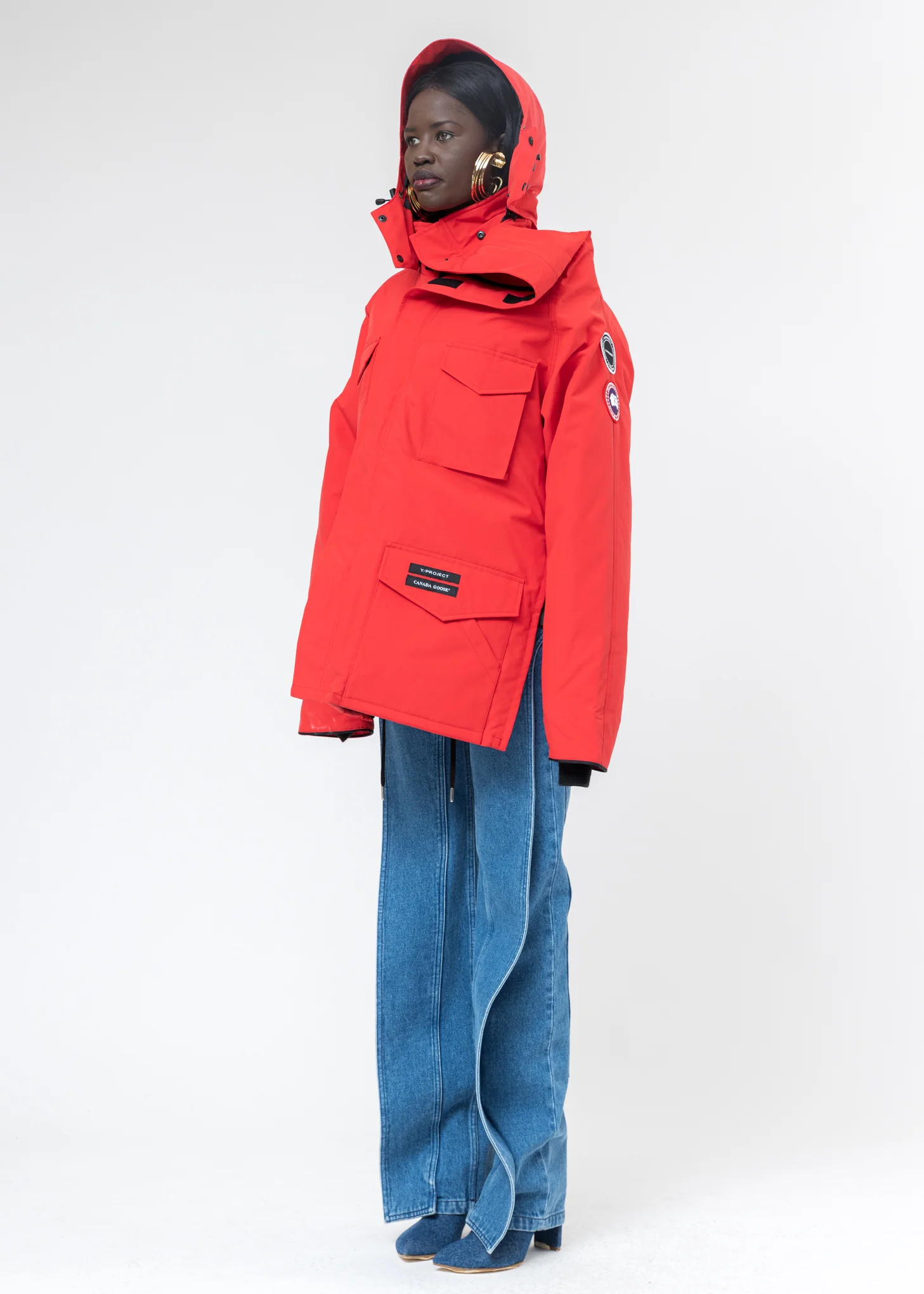 Red Canada Goose Edition Down Constable Parka - Image 10