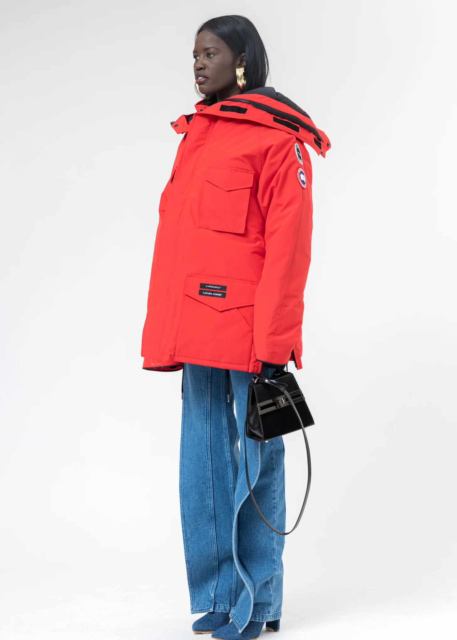 Red Canada Goose Edition Down Constable Parka - Image 7