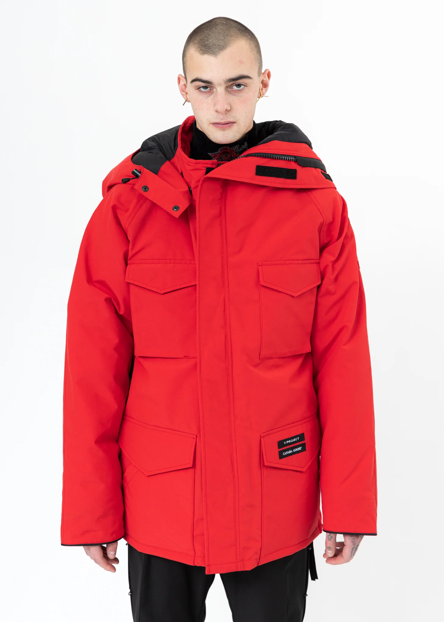 Red Canada Goose Edition Down Constable Parka