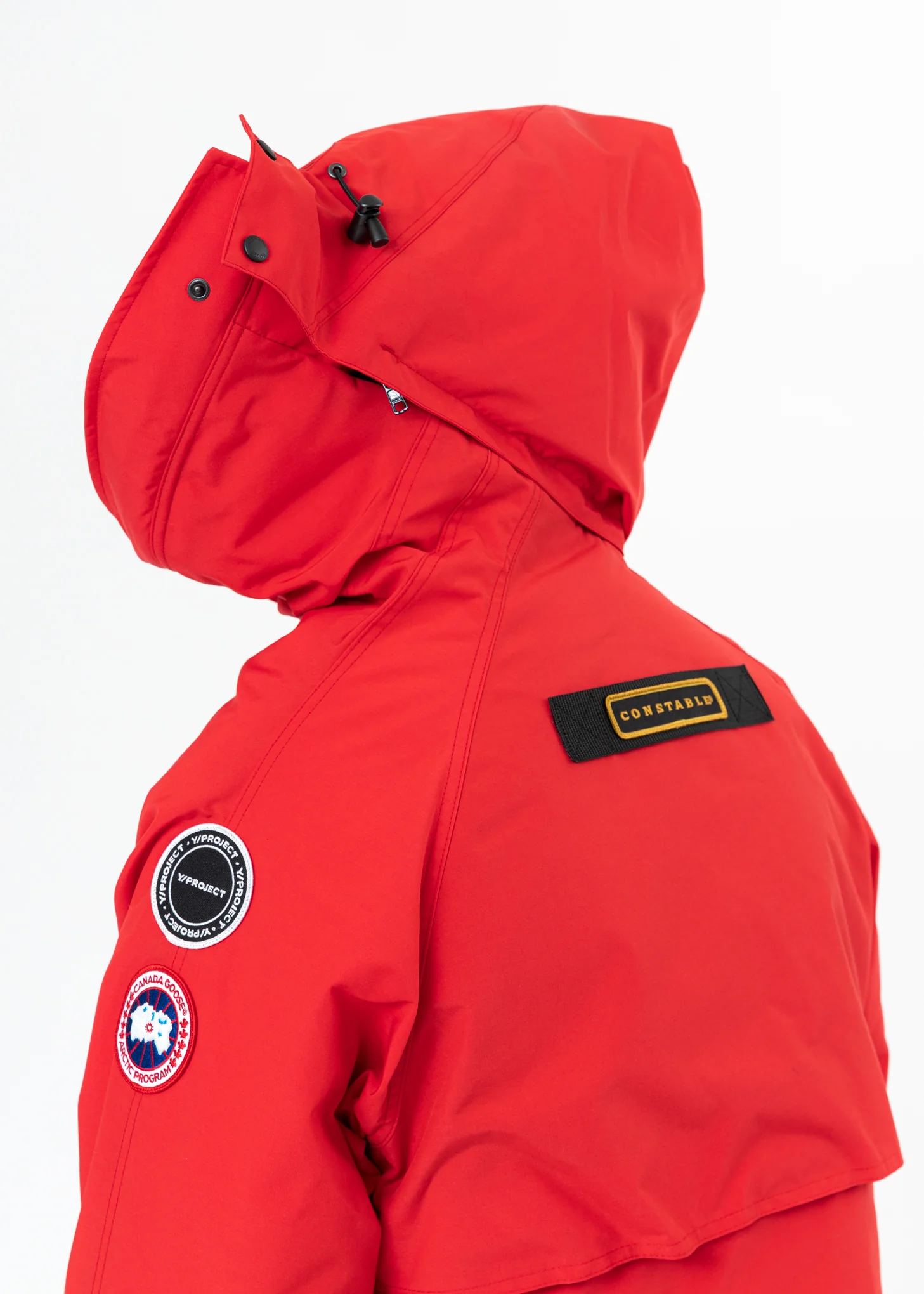 Red Canada Goose Edition Down Constable Parka - Image 4