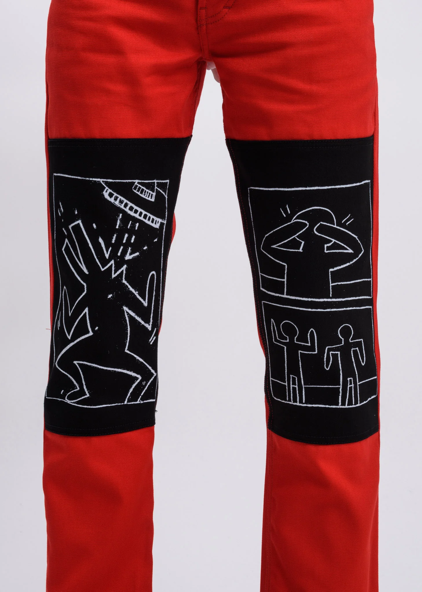 Red Corner KH x MTA Canvas Trousers - Image 3