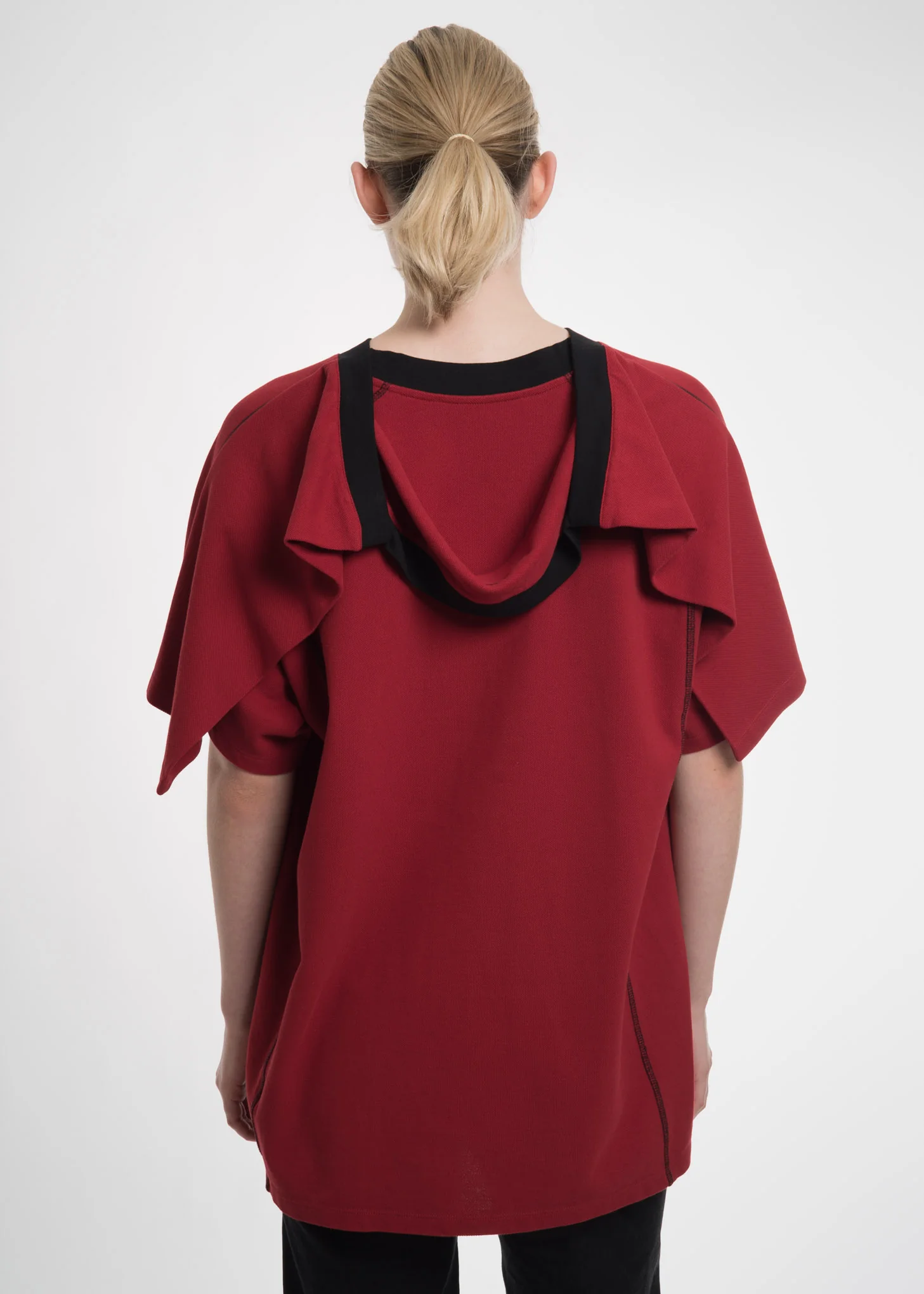 Red Double Layer T-Shirt - Image 4