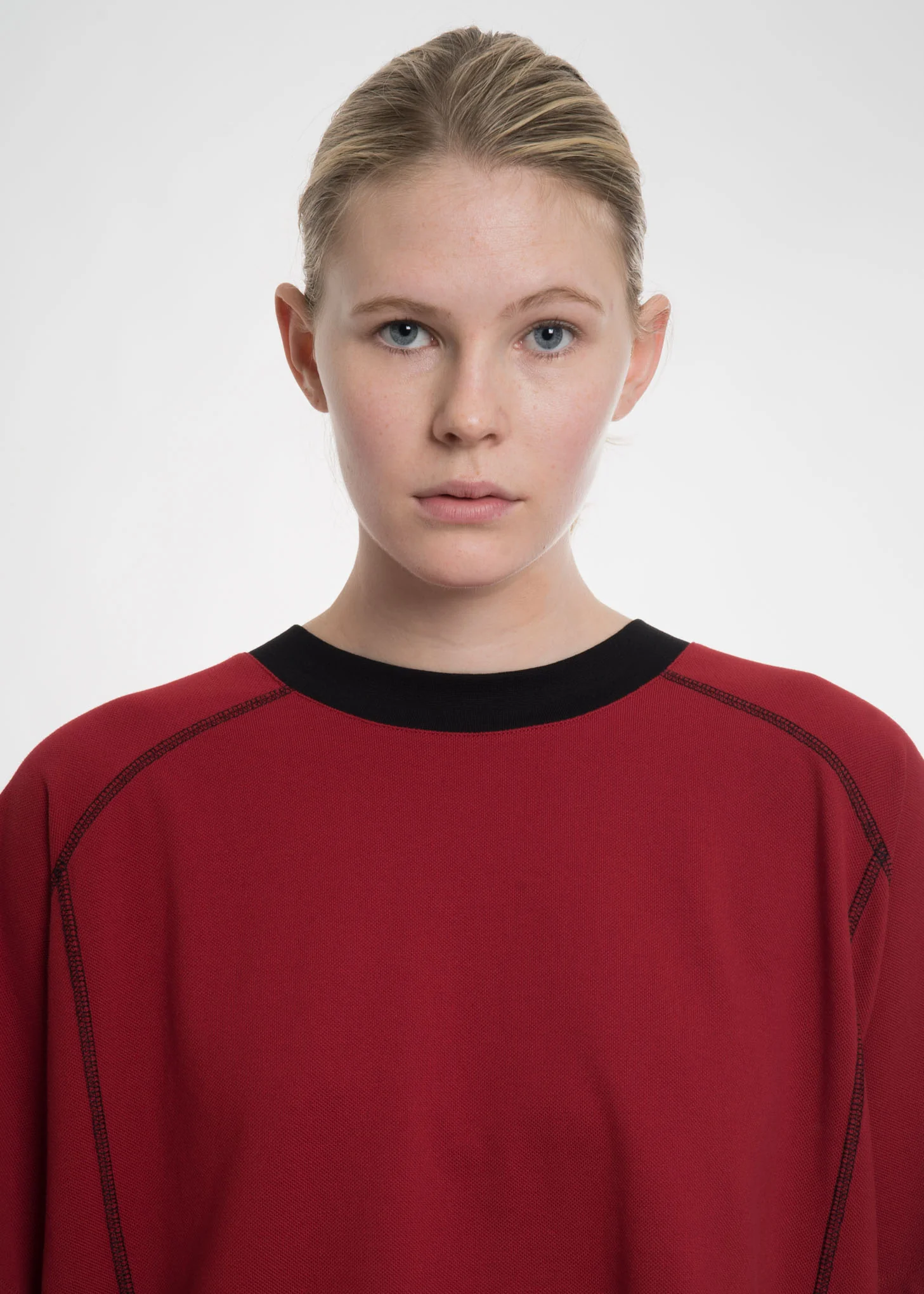 Red Double Layer T-Shirt - Image 7