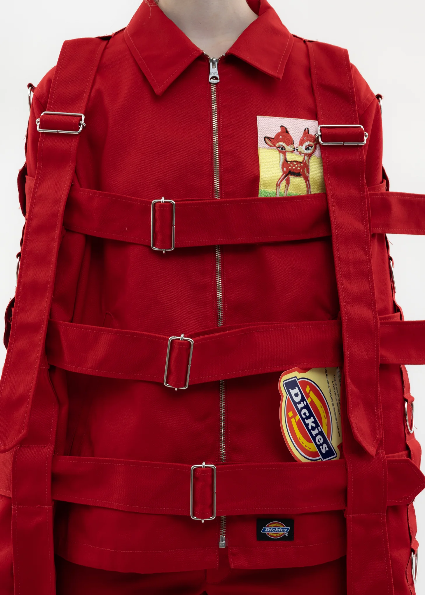 Red KIDILL × Dickies Chaos Bondage Jacket - Image 6
