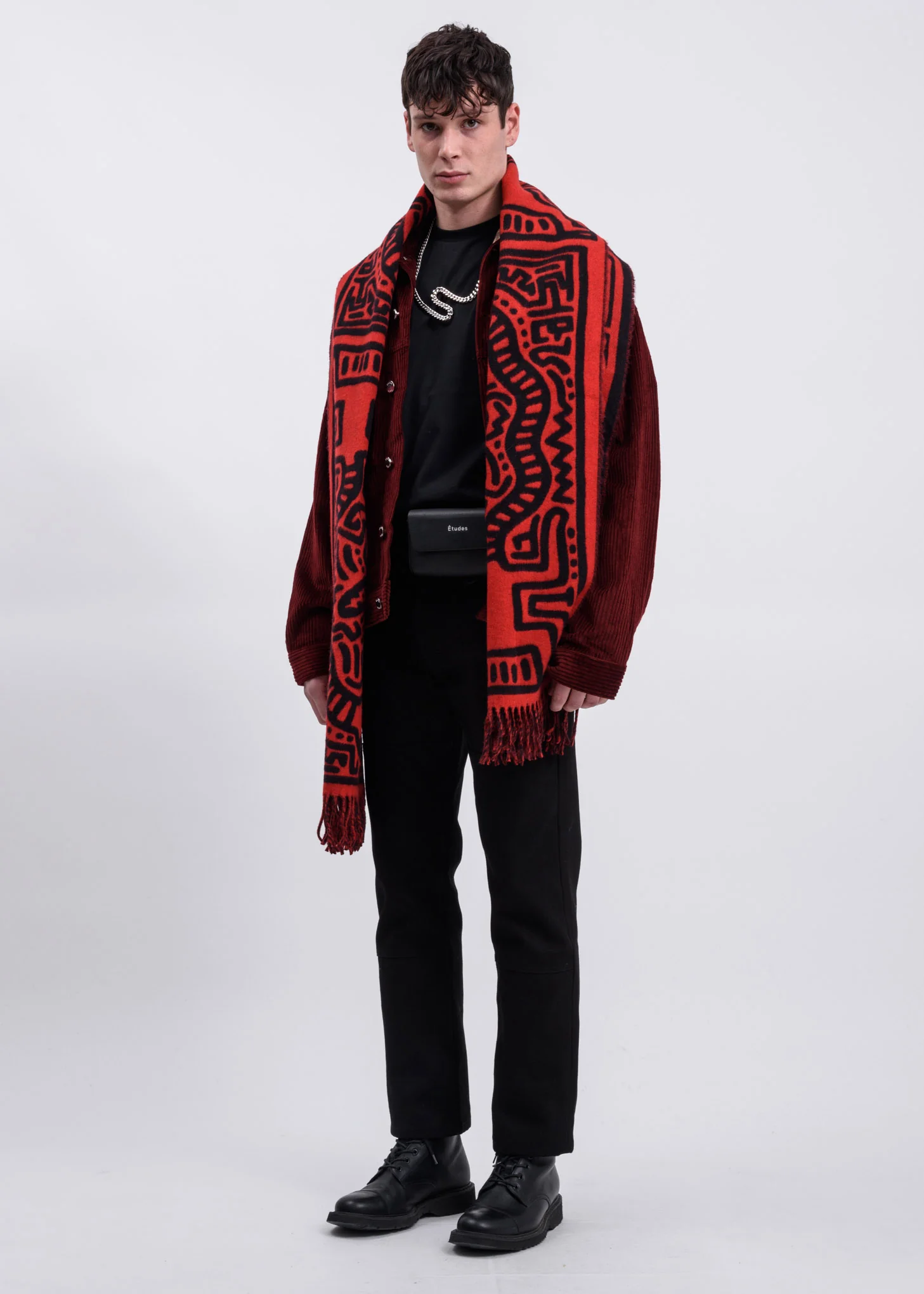 Red Magnolia KH Scarf - Image 4