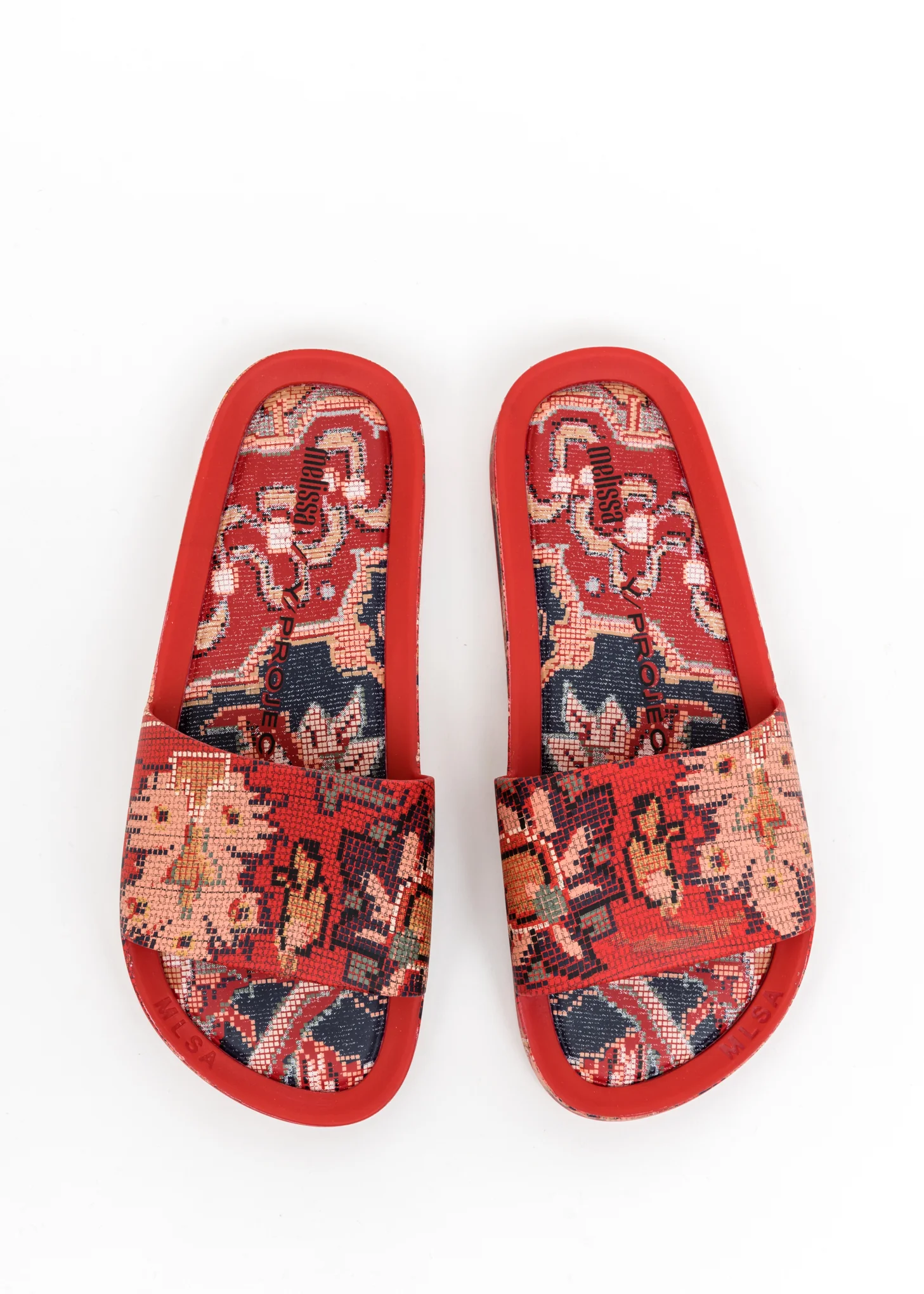 Red Melissa Edition Brush Slide - Image 2