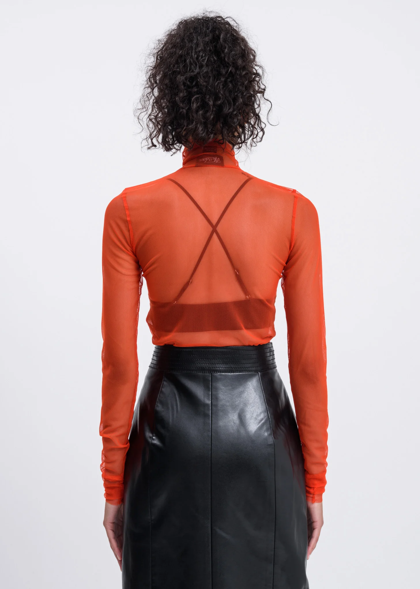 Red Mesh Top - Image 2