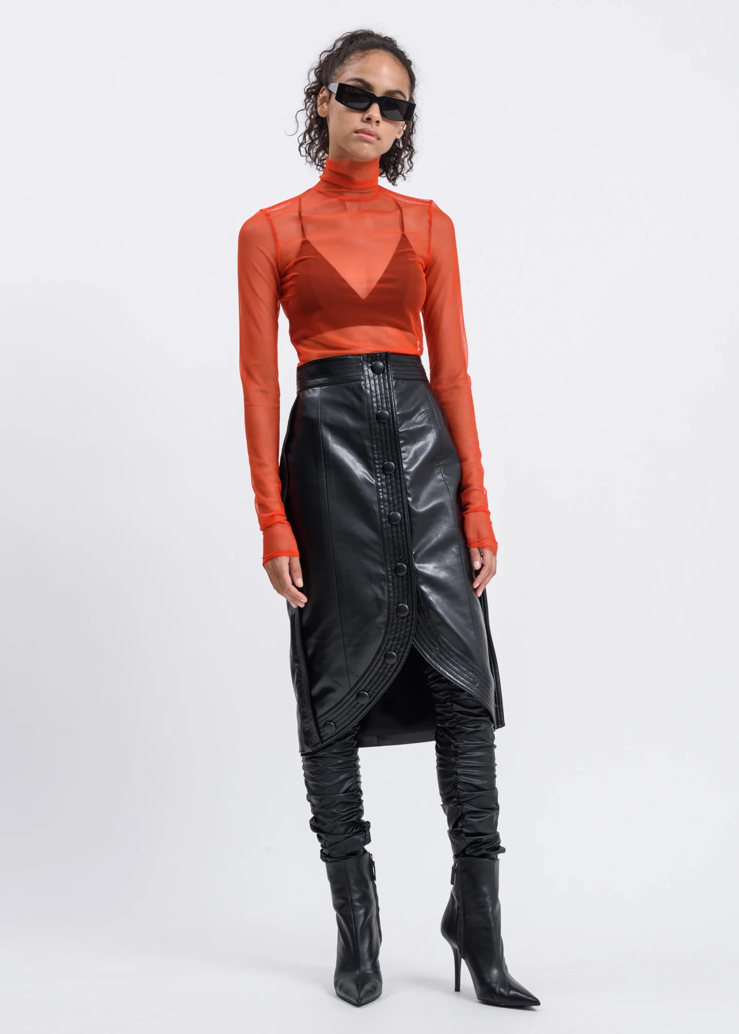 Red Mesh Top - Image 5