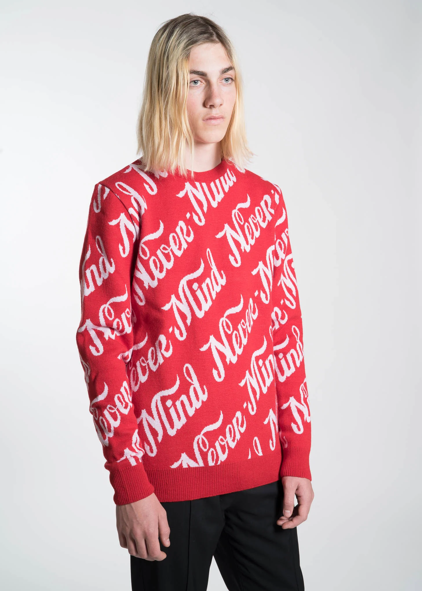 Red Mike Nevermind Knit Sweater