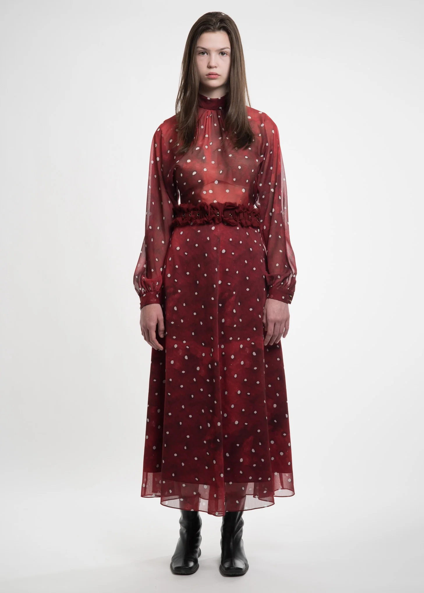 Red Polka Dot Dress