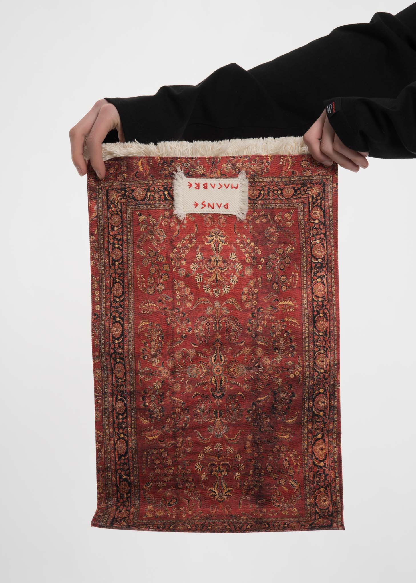 Red Printed Clutch Bag - Image 3