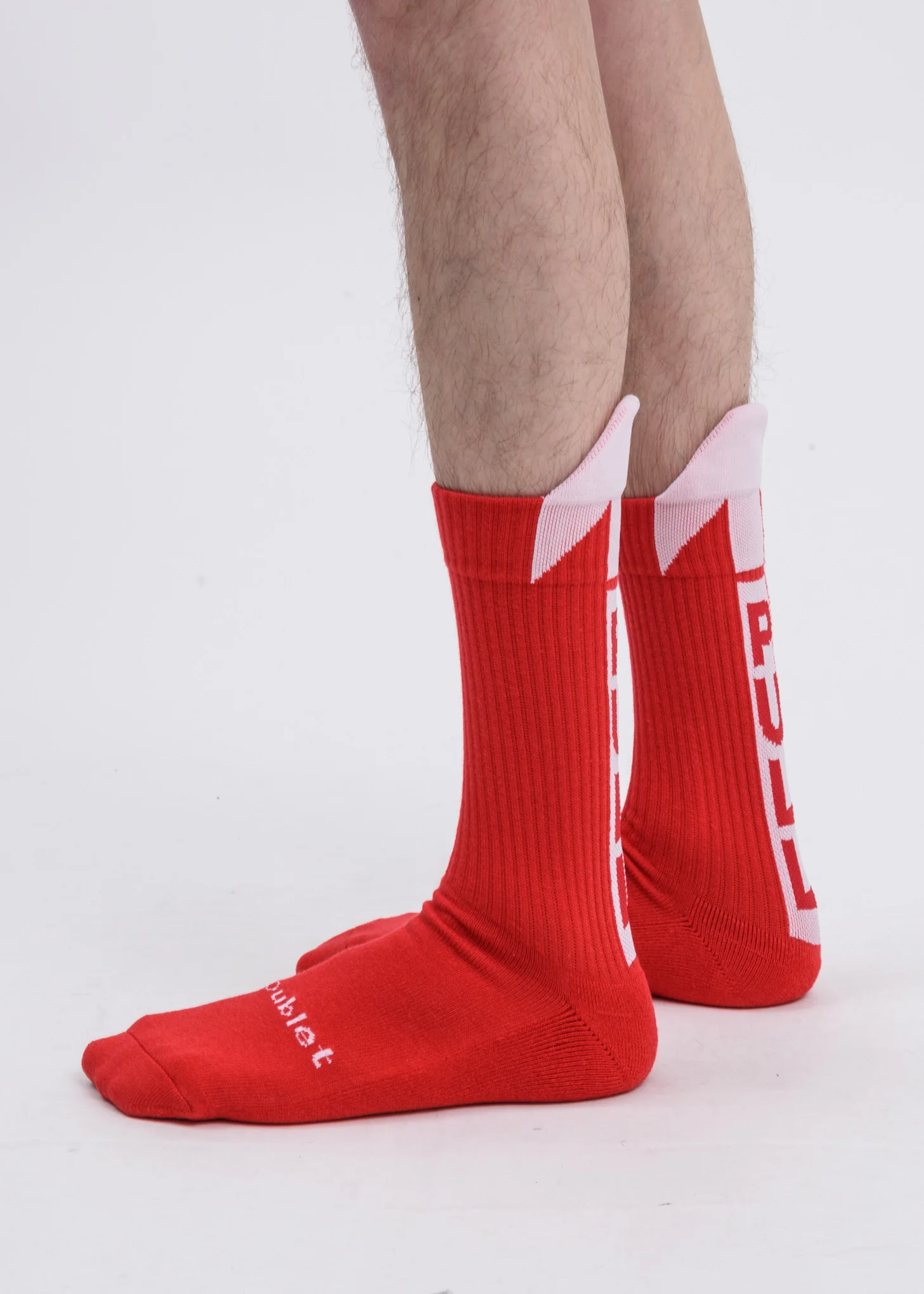 Red "Pull-Up" Socks - Image 3