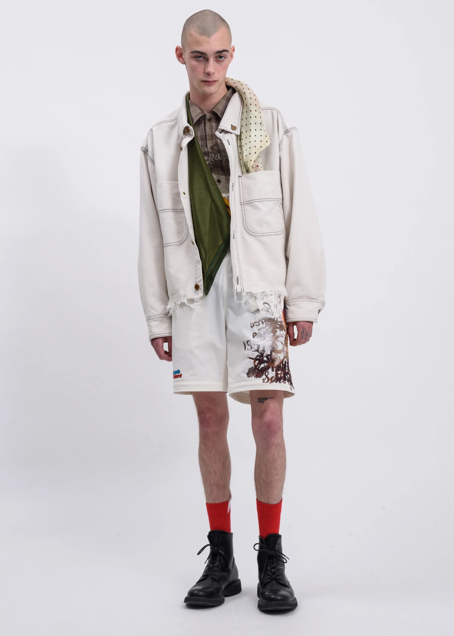 Red "Pull-Up" Socks - Image 4