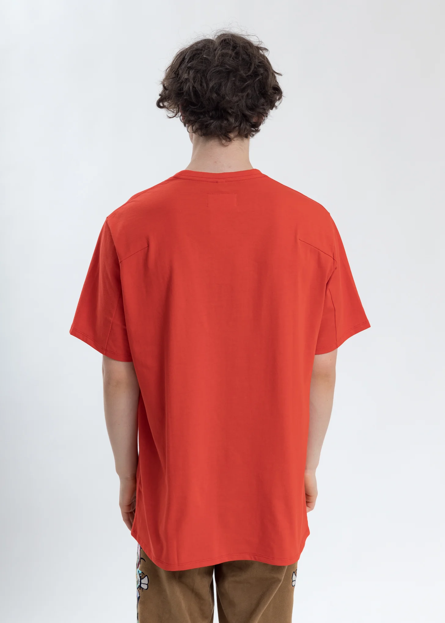 Red Puppet Animal Embroidery T-Shirt - Image 4