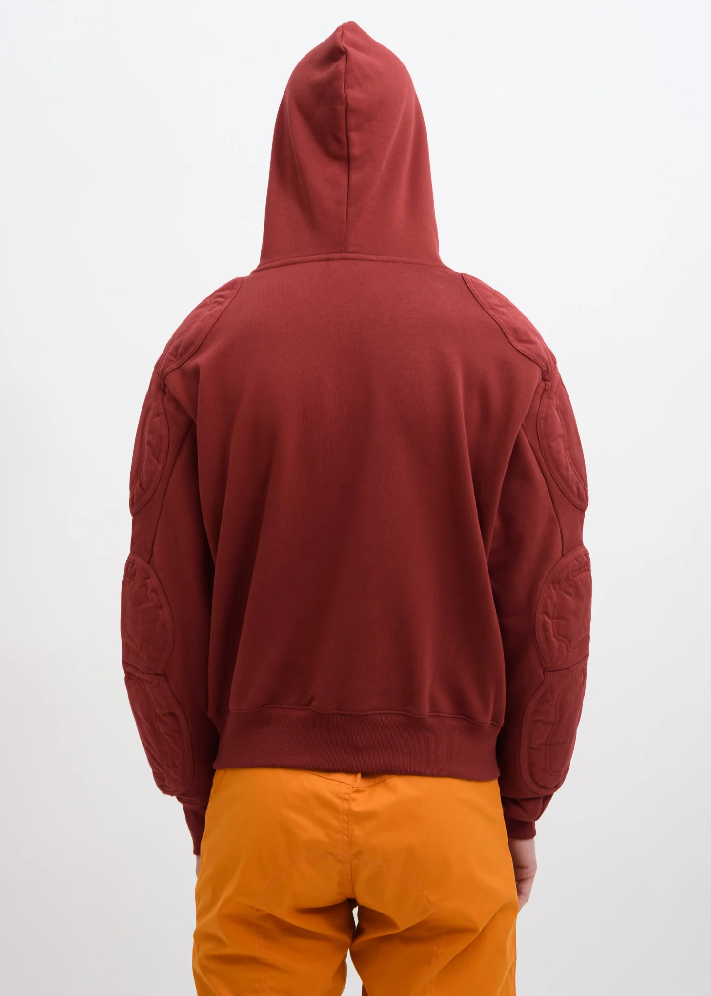 Red Renwhar Hoodie w/ Patches - Image 2
