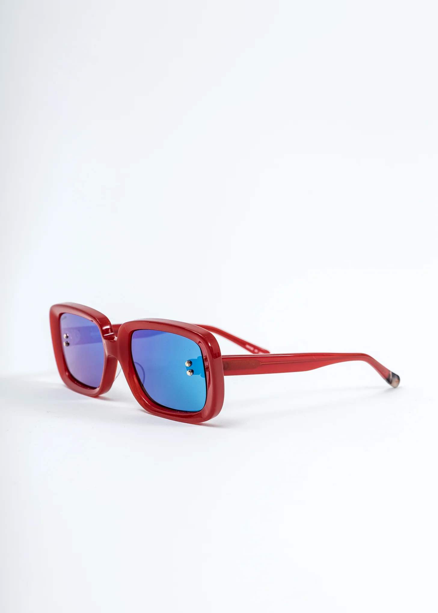 Red Square Flame Sunglasses - Image 5