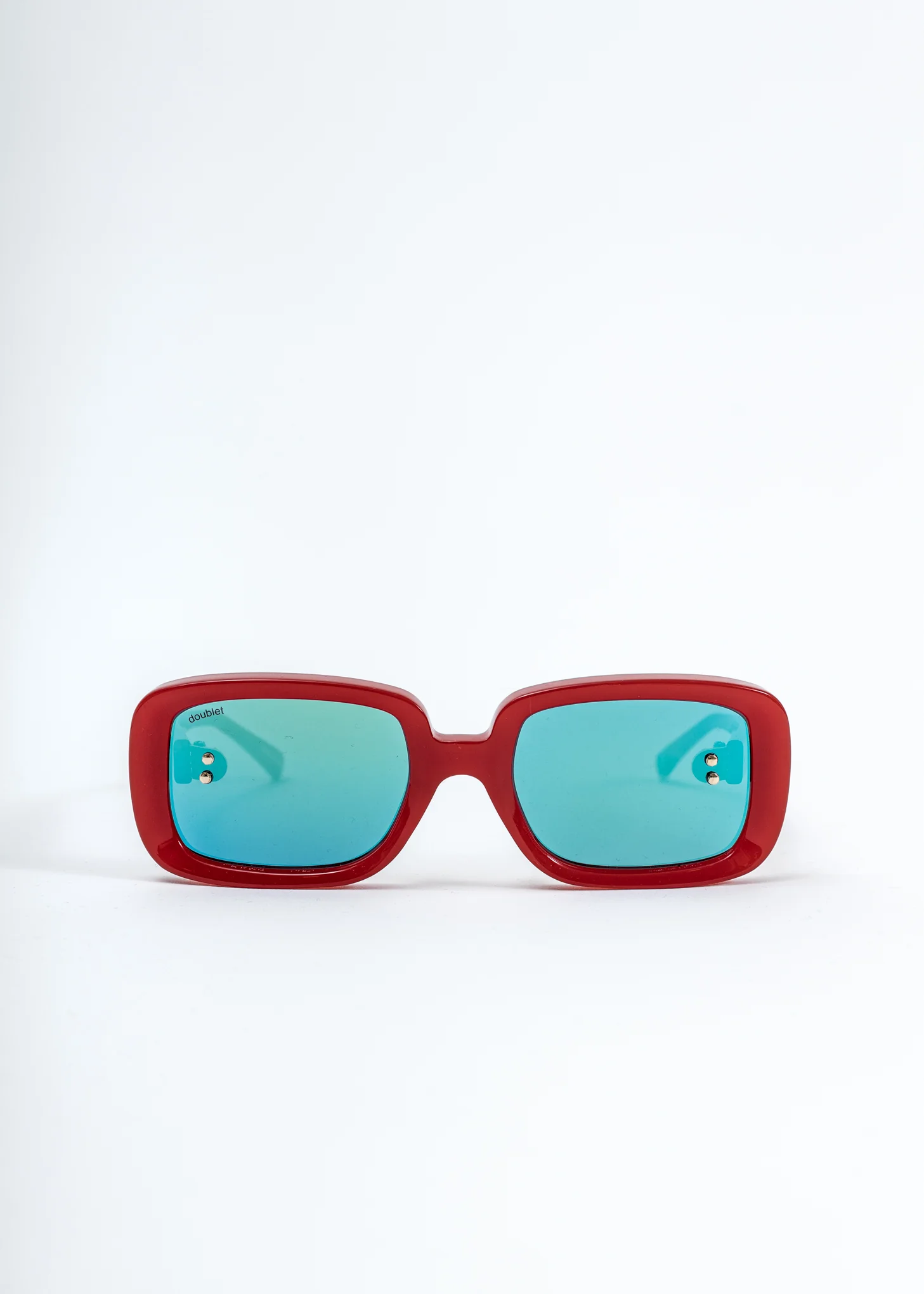 Red Square Flame Sunglasses - Image 4