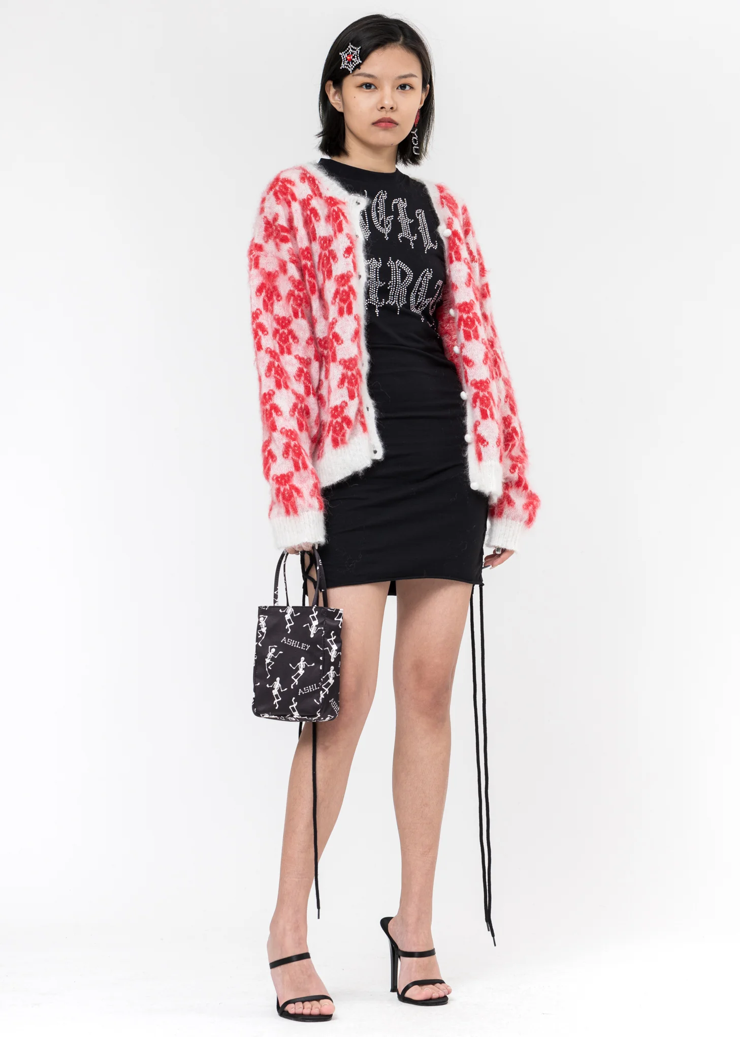 Red Teddies Knit Cardigan - Image 6