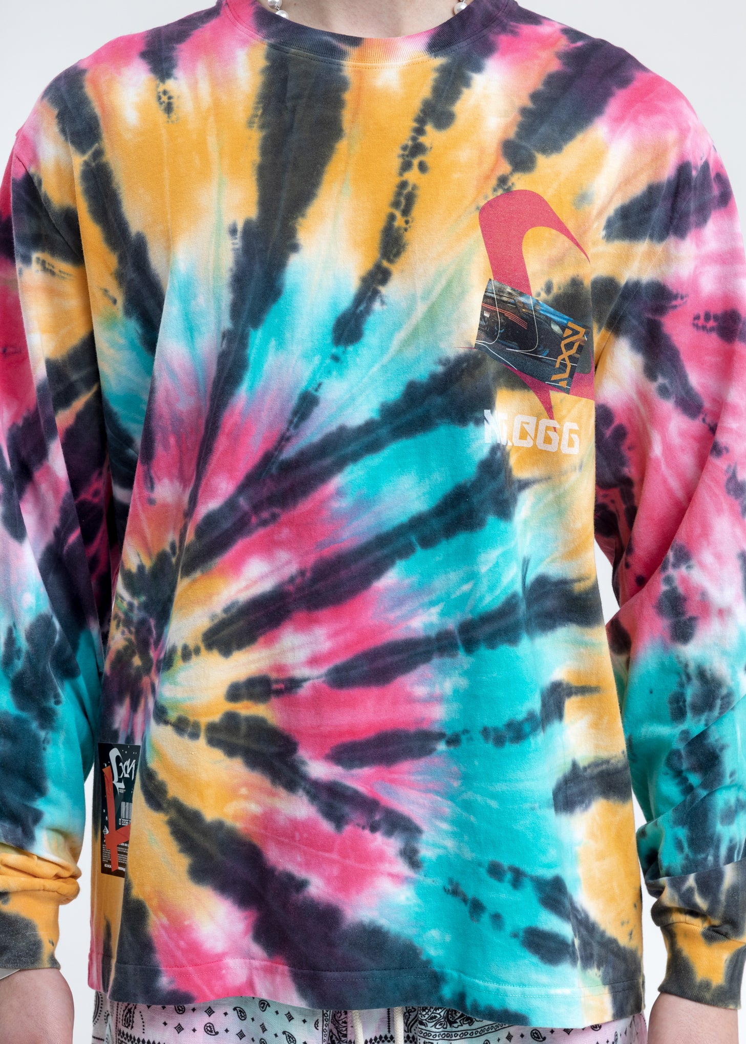 Yellow Tie Dye Long Sleeve - Image 4