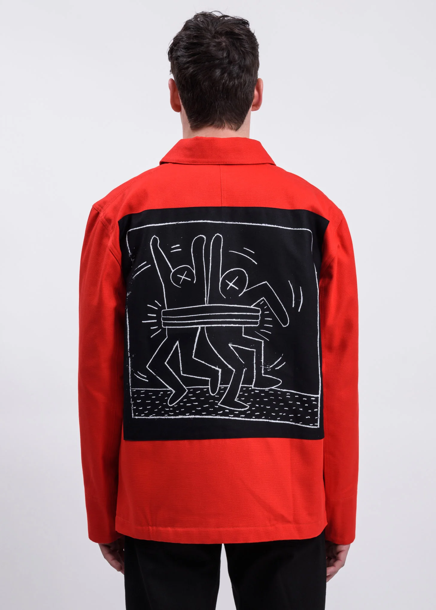 Red Timeline KH x MTA Canvas Jacket - Image 2