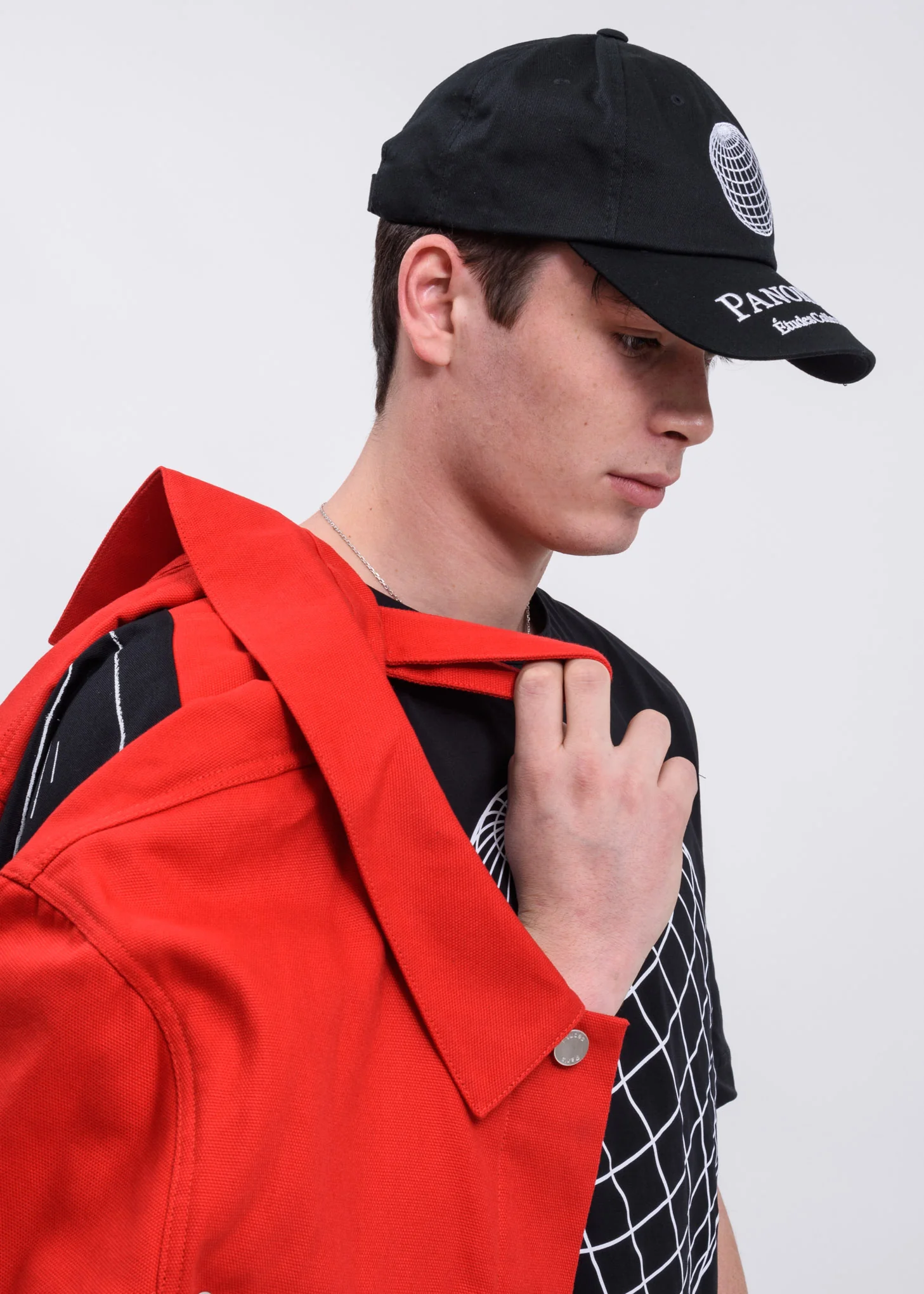Red Timeline KH x MTA Canvas Jacket - Image 6