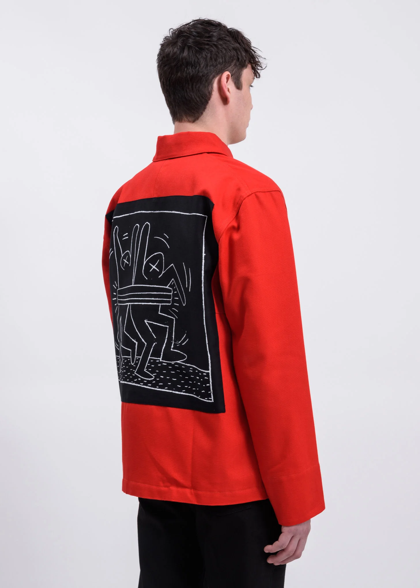 Red Timeline KH x MTA Canvas Jacket - Image 7