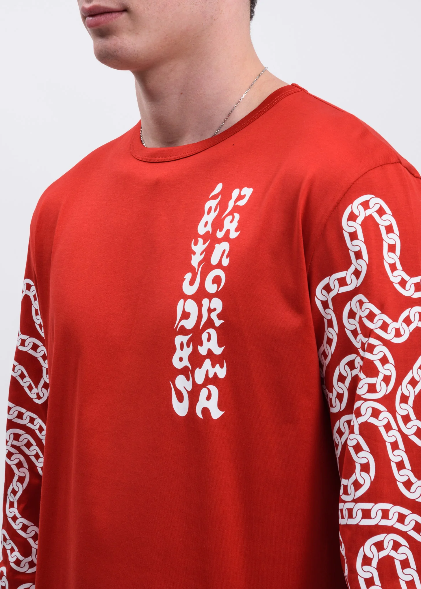 Red Unity Chainz Long Sleeve - Image 3