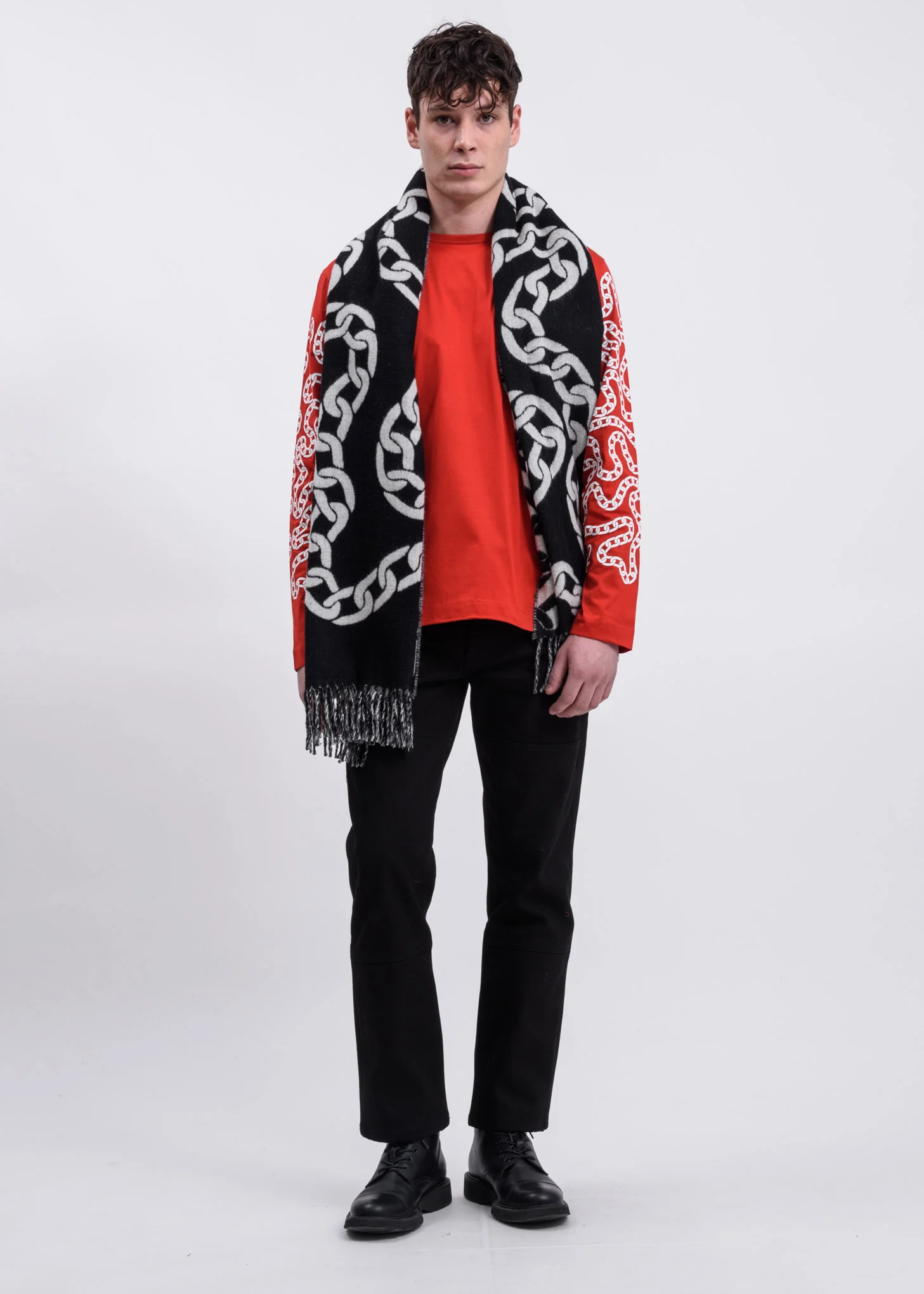 Red Unity Chainz Long Sleeve - Image 4