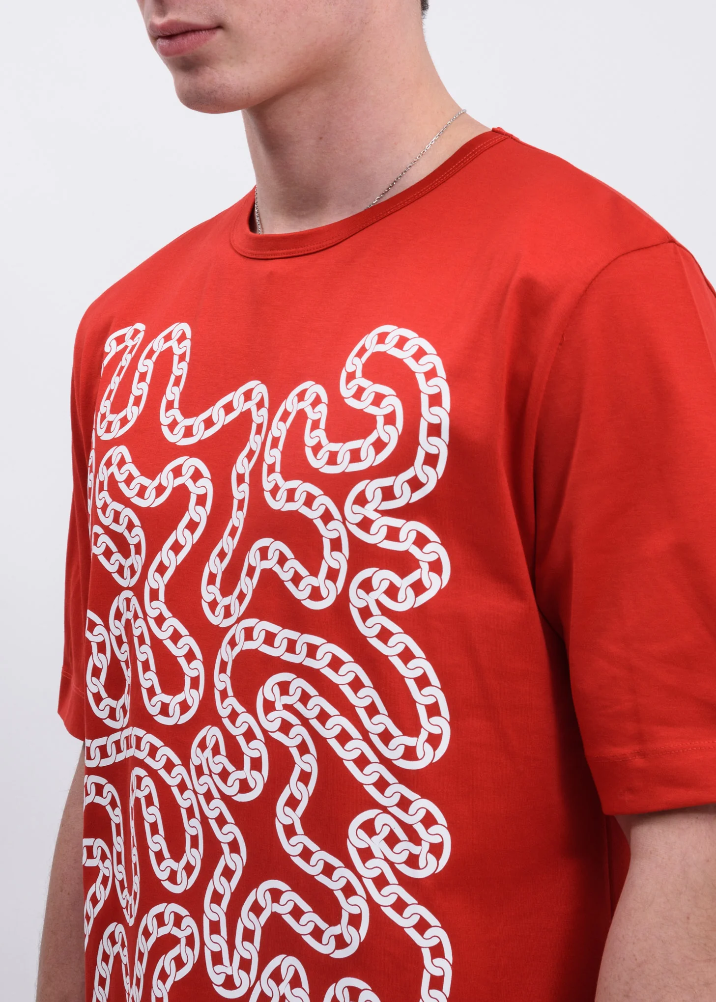 Red Unity Chainz T Shirt - Image 3