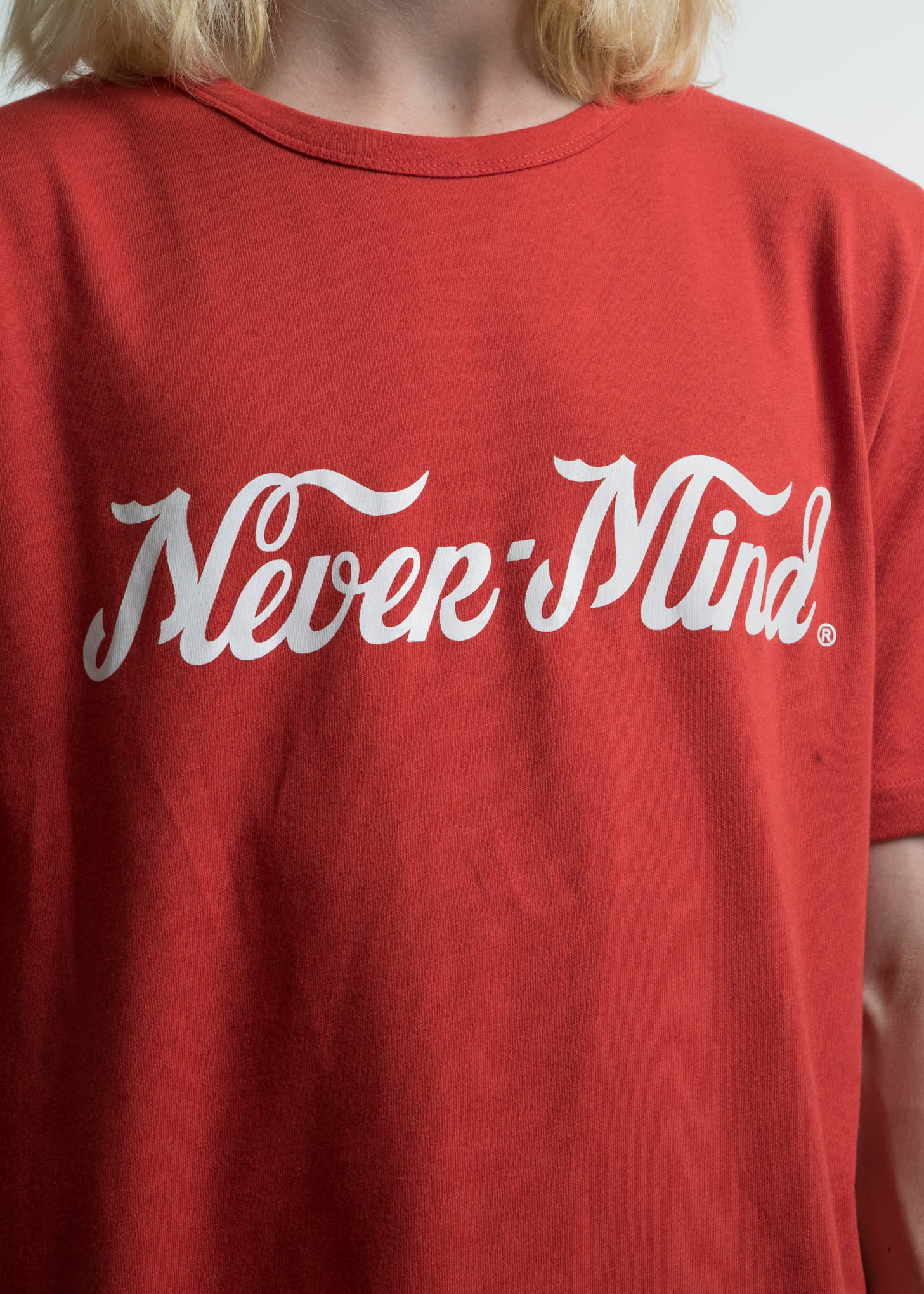 Red Unity Nevermind T-Shirt - Image 3