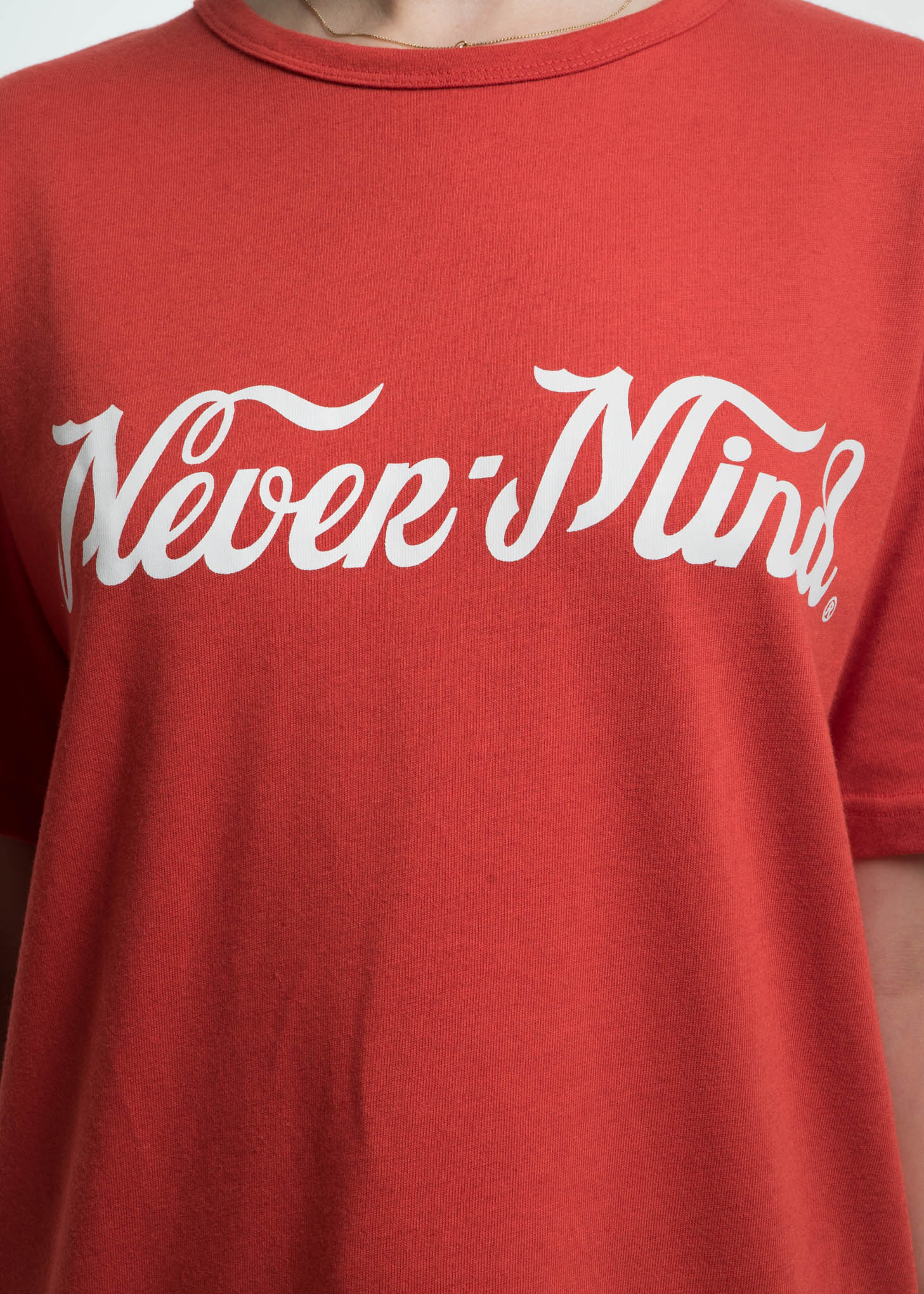 Red Unity Nevermind T-Shirt - Image 3