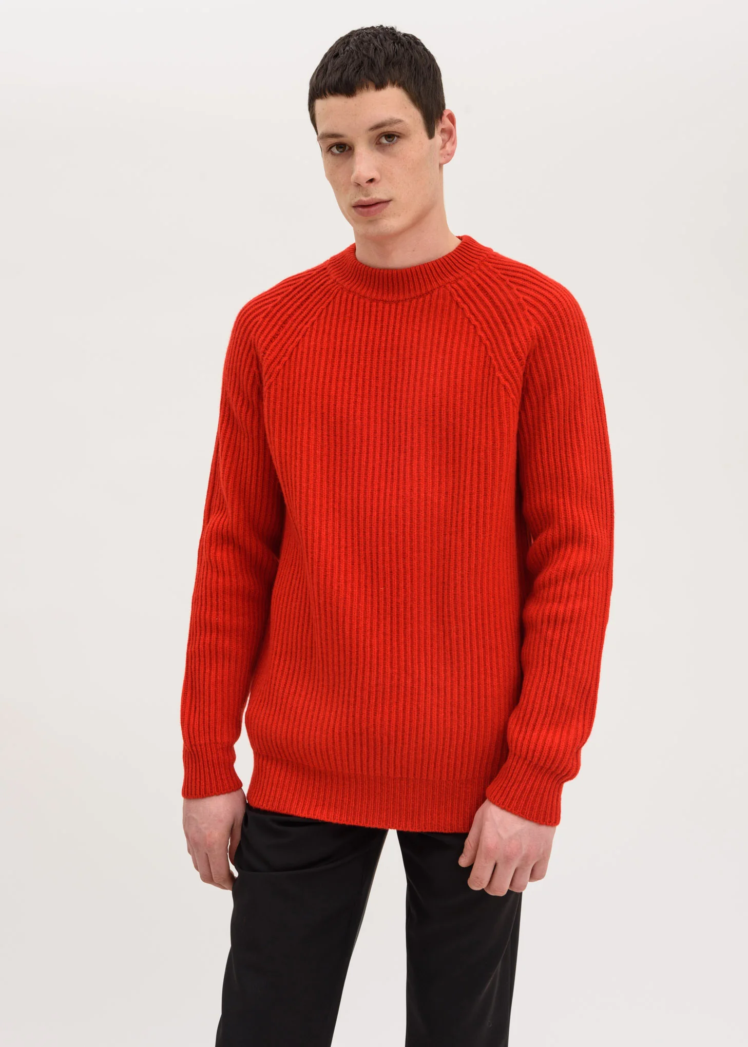 Red Wally Knit Sweater