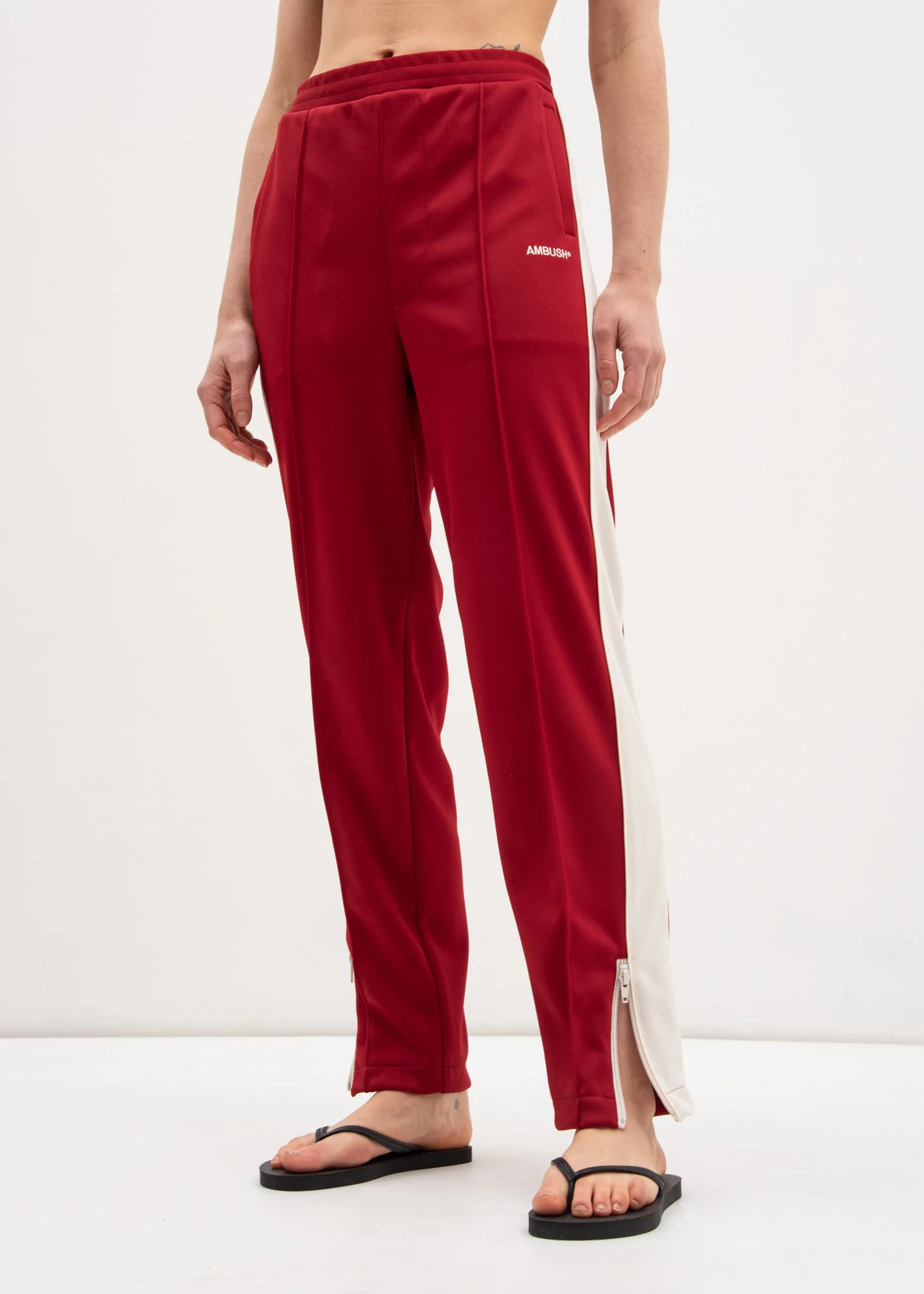 Red Waves Track Pants