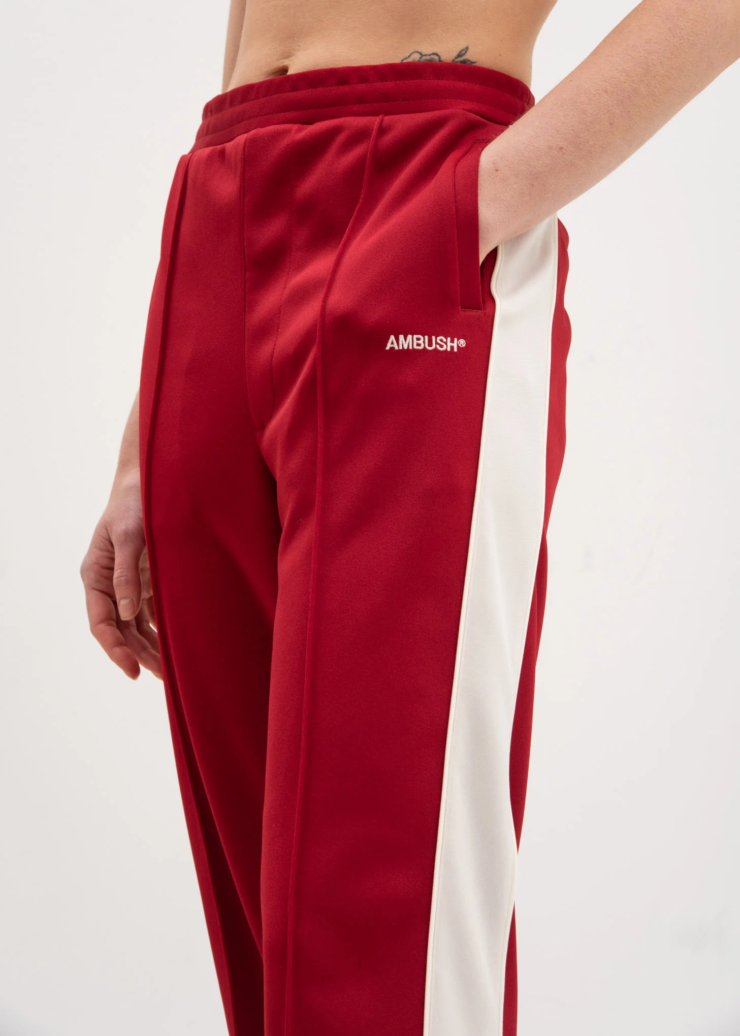 Red Waves Track Pants - Image 3