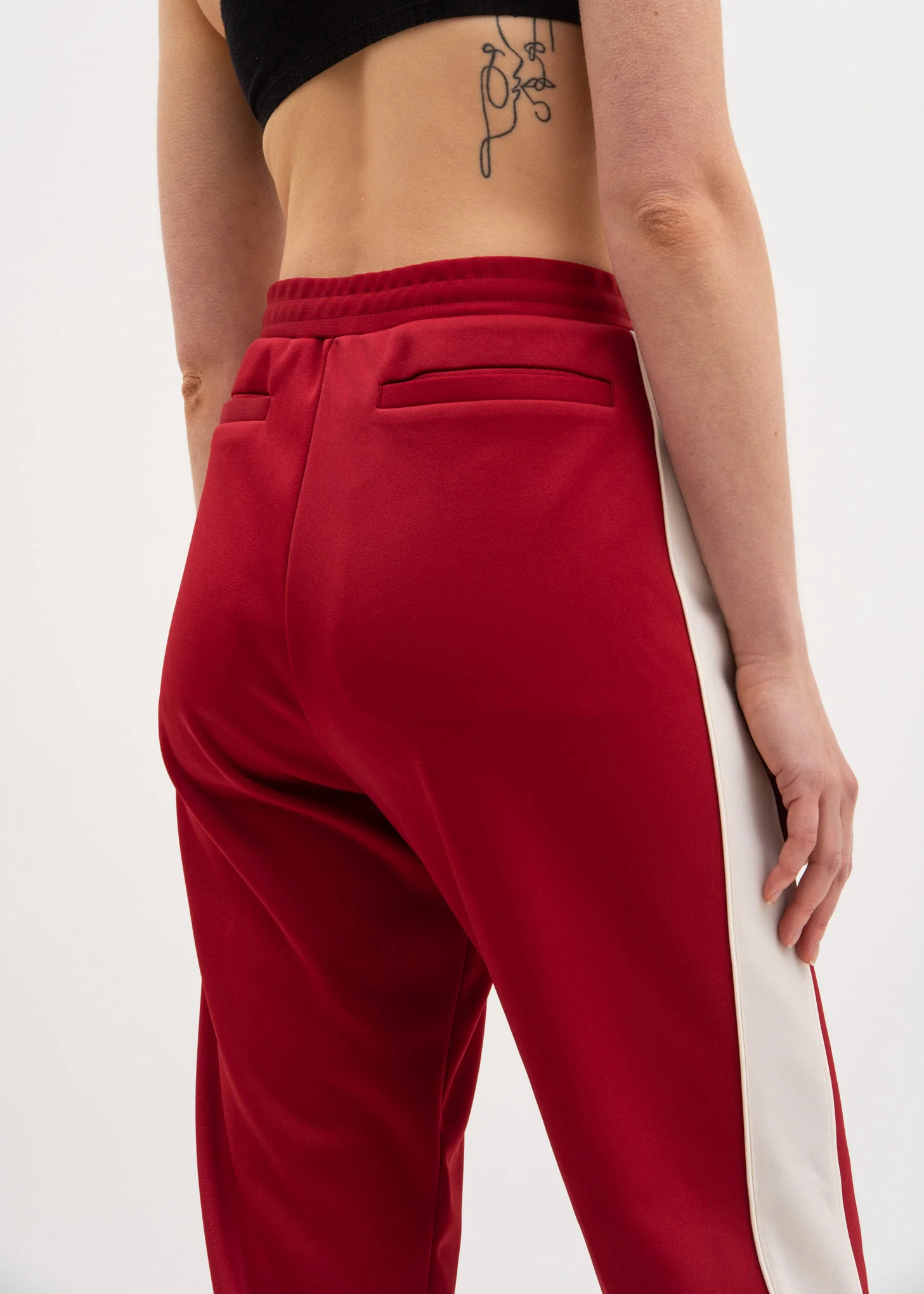 Red Waves Track Pants - Image 4