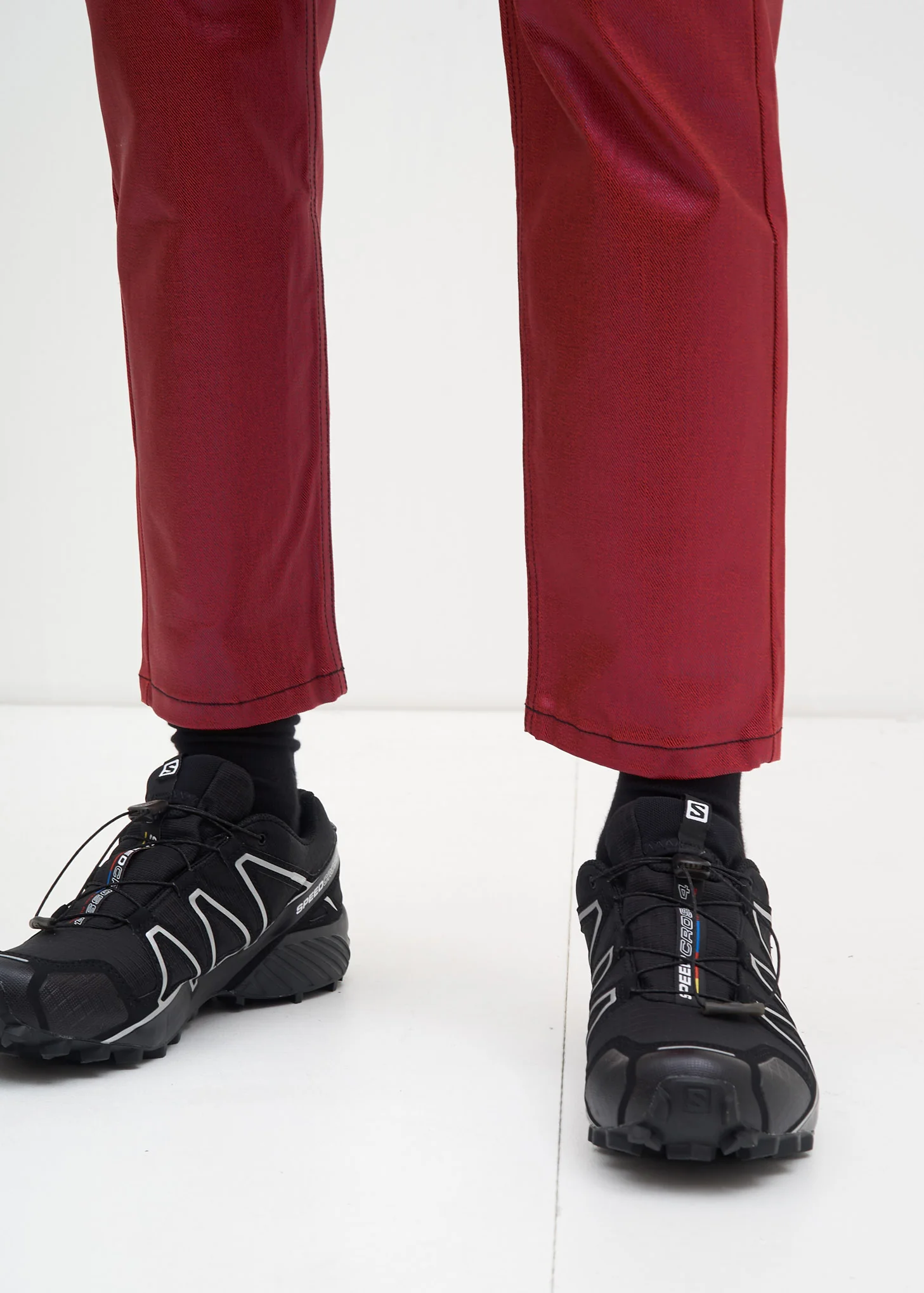 Red Waxed Jaxon Jeans - Image 5