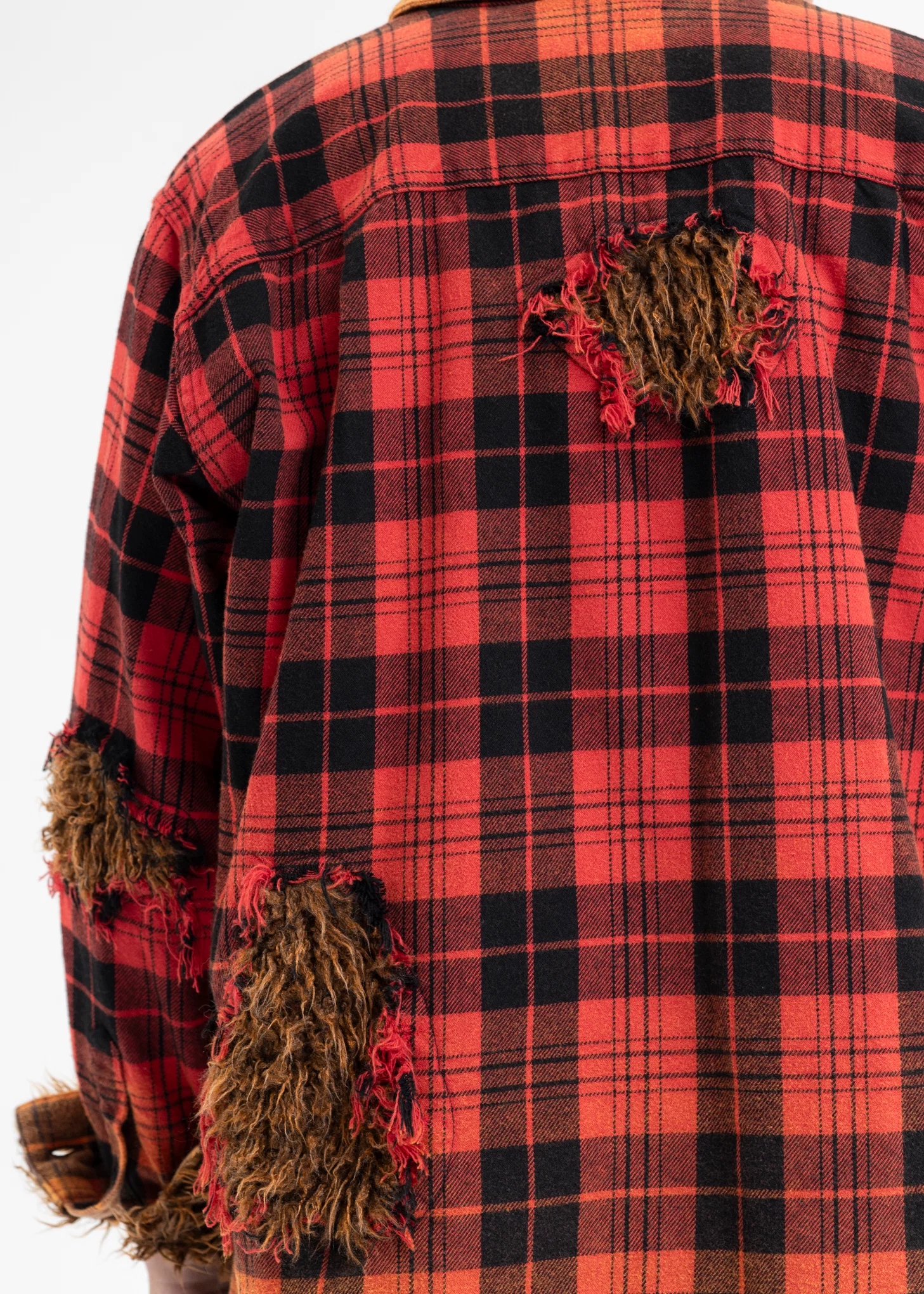 RED WEREWOLF CHECK SHIRT - Image 4