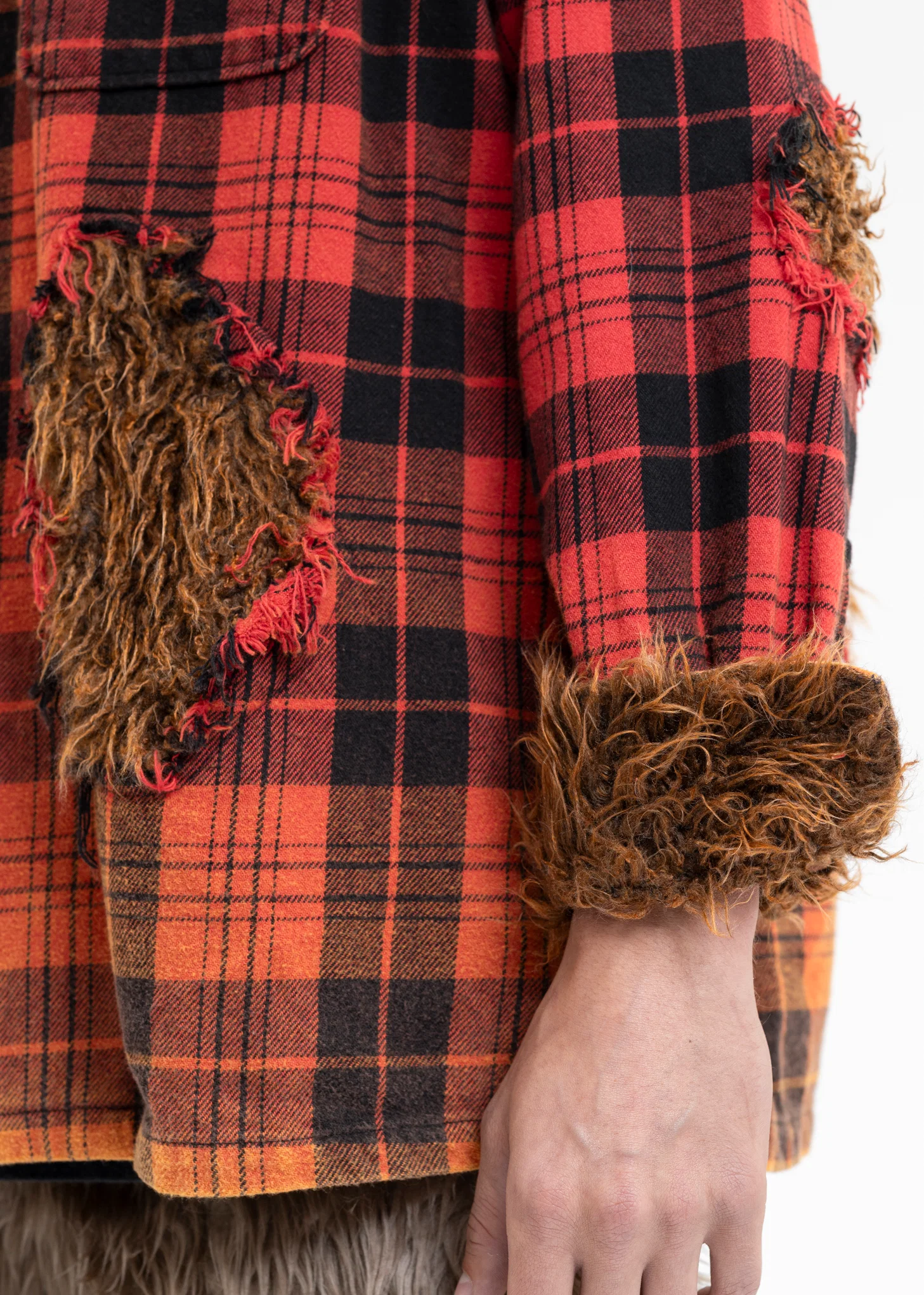 RED WEREWOLF CHECK SHIRT - Image 6